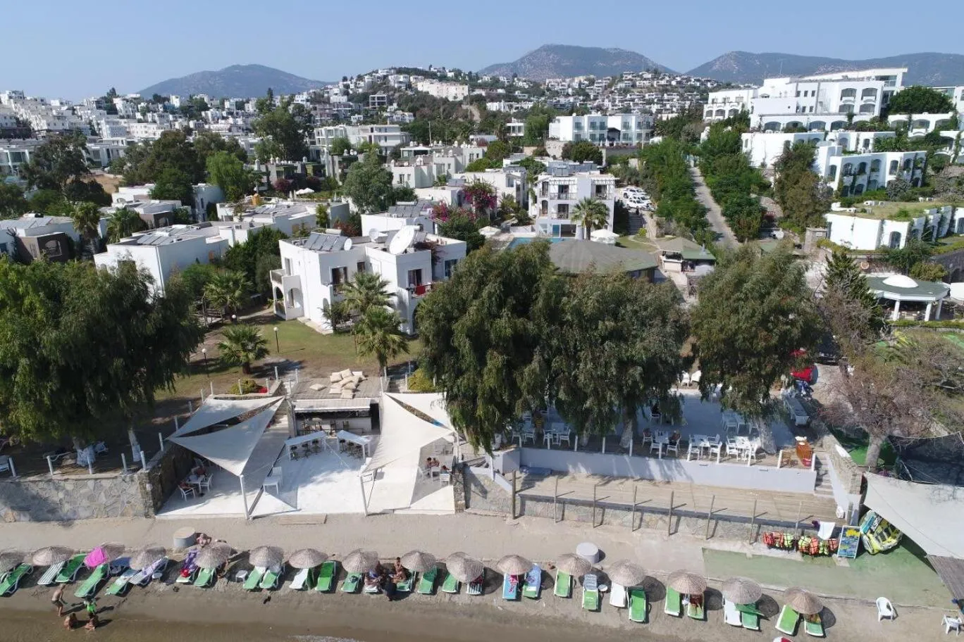 Beach in Gumbet Cove Hotel