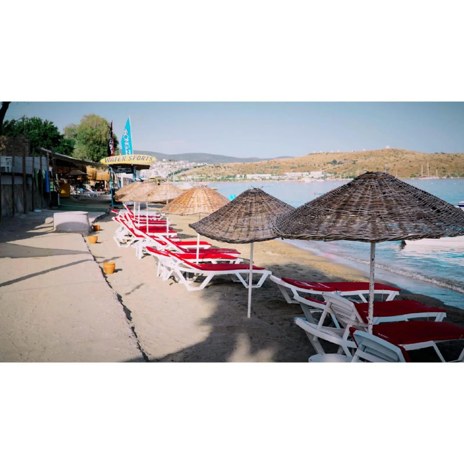 Beach in Gumbet Cove Hotel