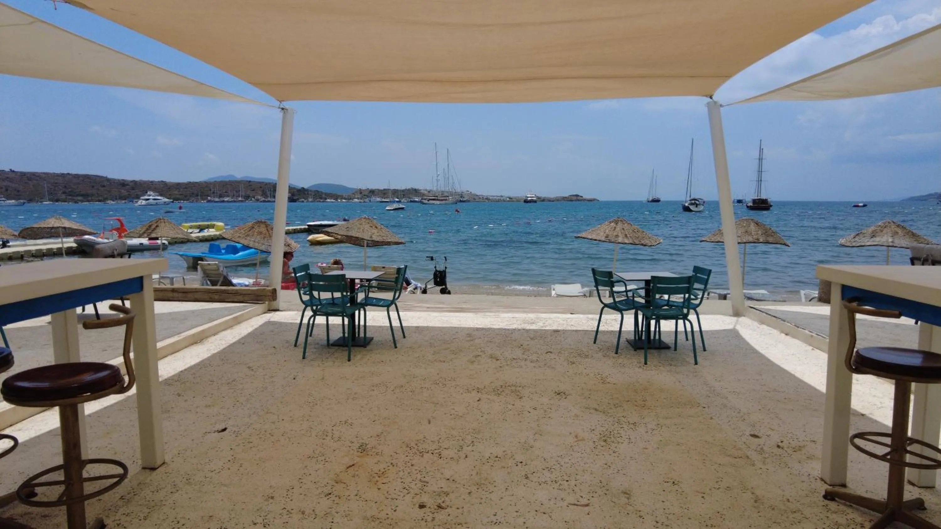 Beach in Gumbet Cove Hotel