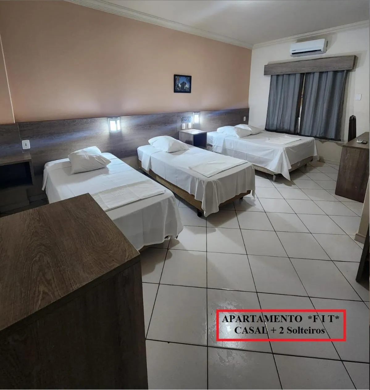 Economy Quadruple Room in HOTEL CAMPO GRANDE