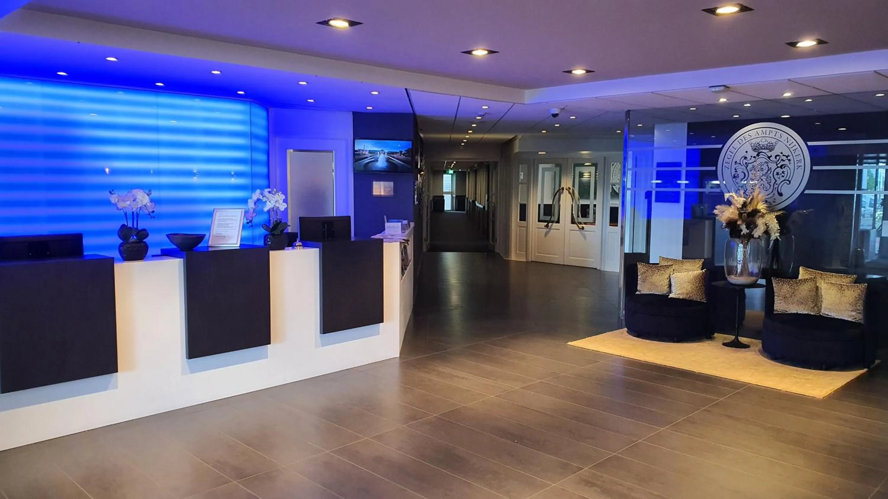 Lobby or reception in Golden Tulip Ampt van Nijkerk