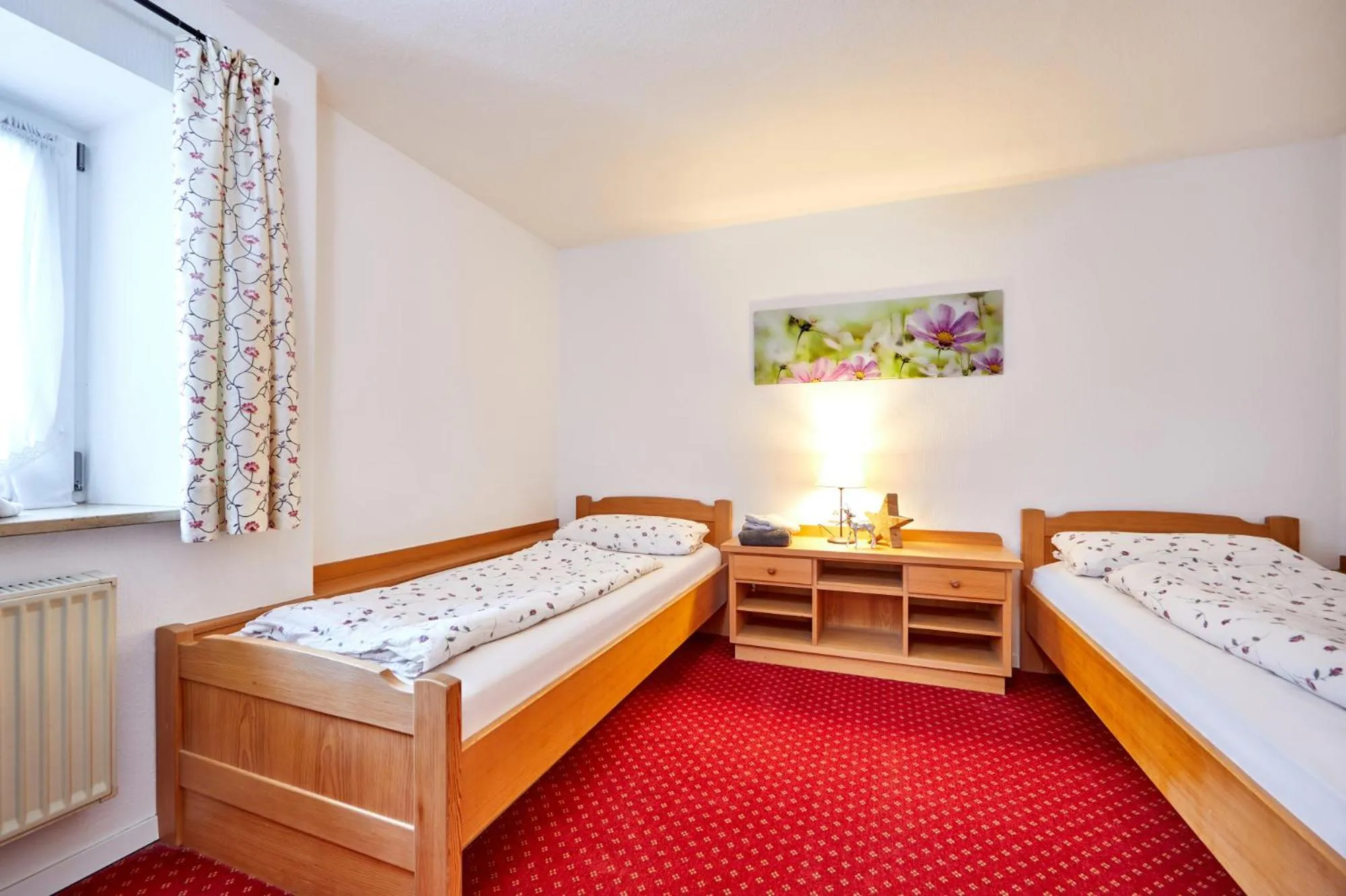 Bed in Alpen Gästehaus