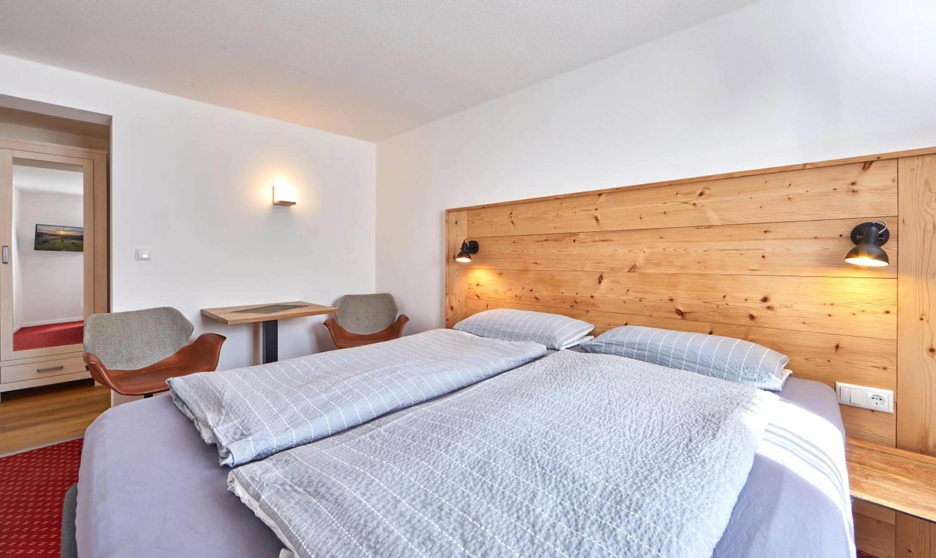 Bed in Alpen Gästehaus