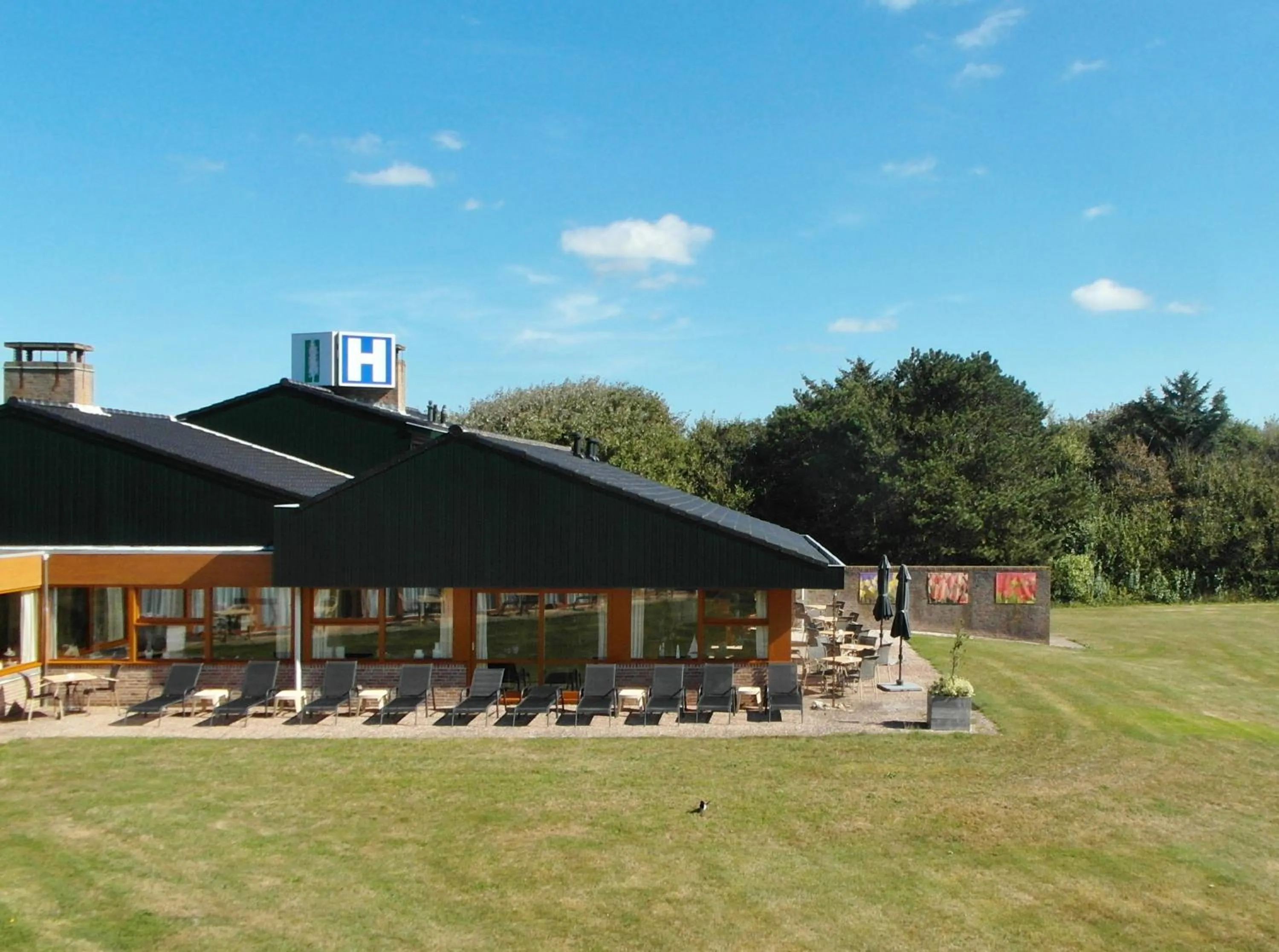 Balcony/Terrace in Strandhotel de Horn