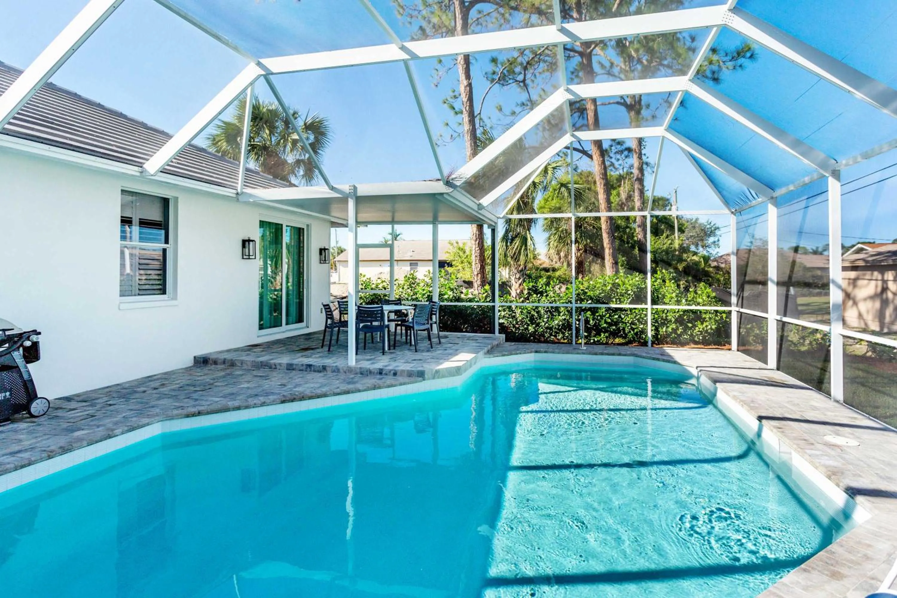 Patio in Tuscan Vacation Rental