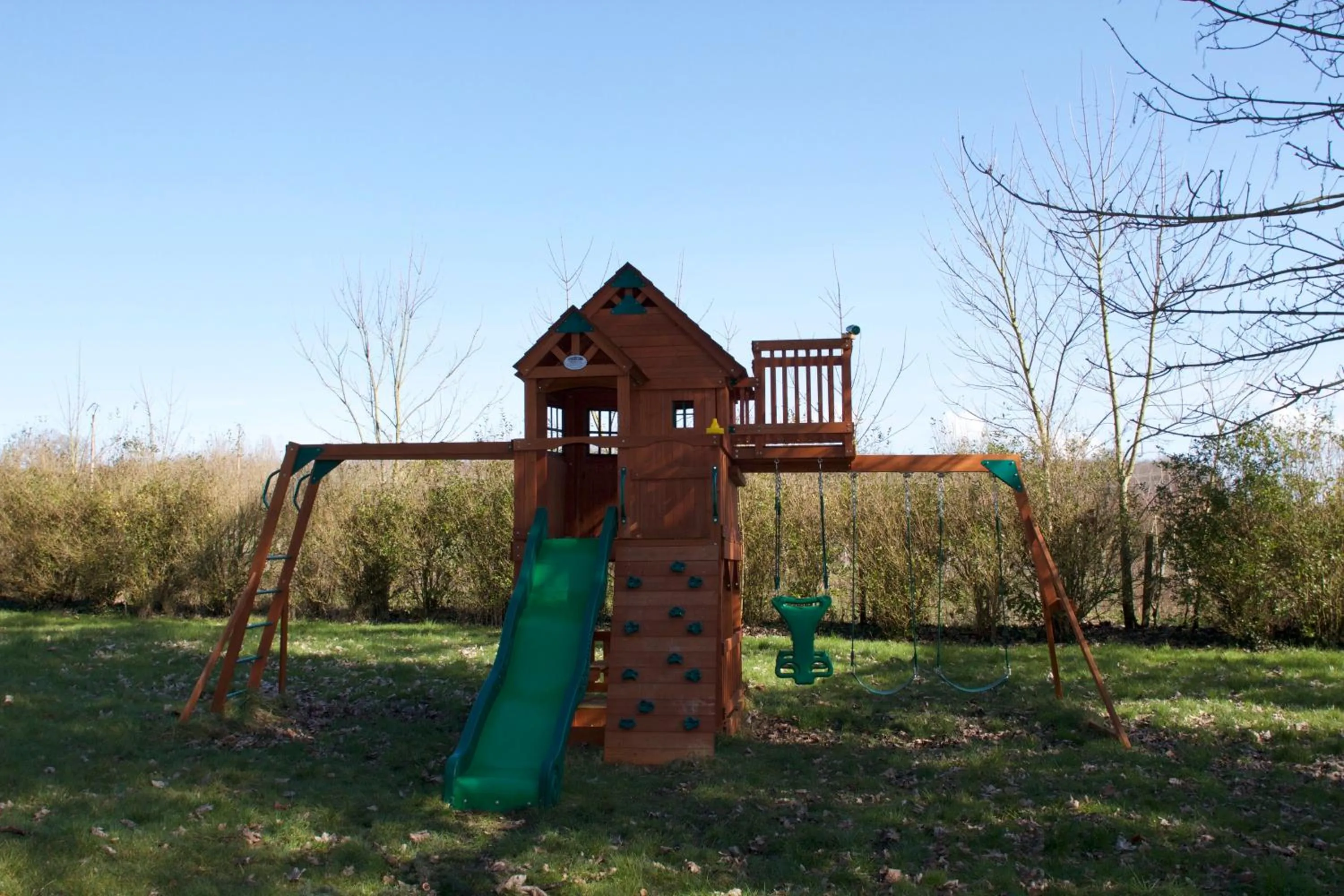 Children play ground in Château de la Folie