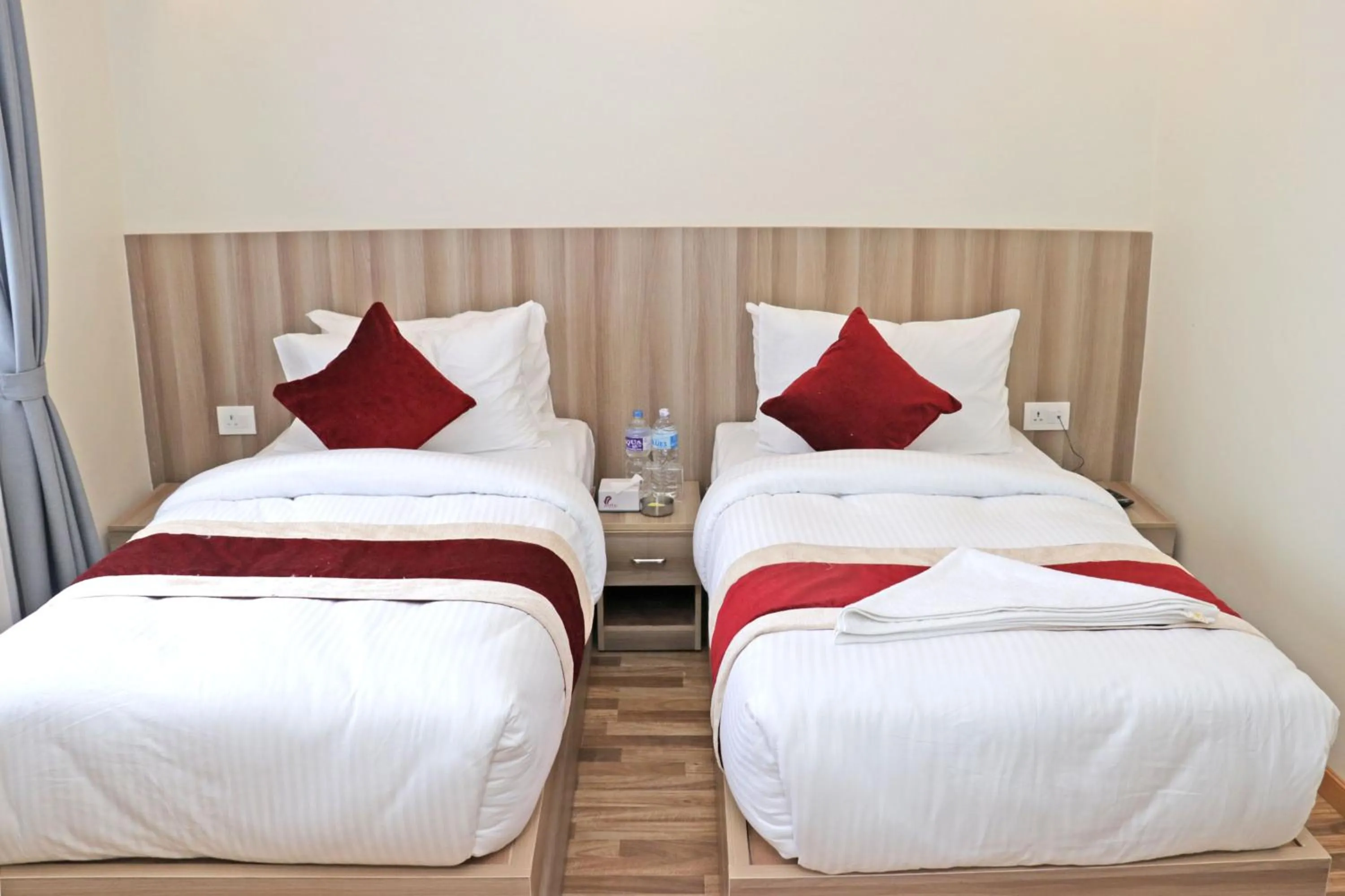 Bed in Hotel Royal Emperor