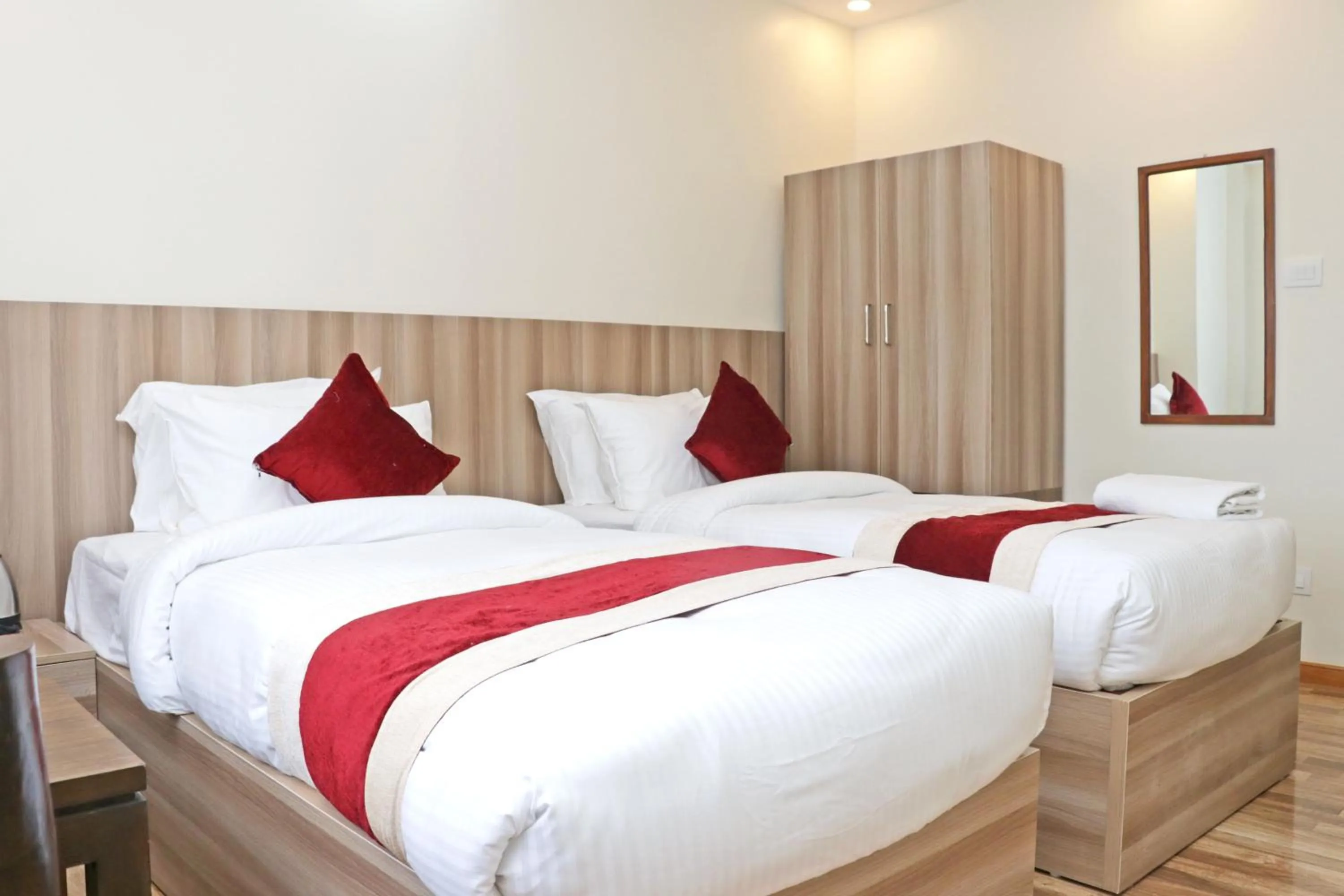 Bed in Hotel Royal Emperor