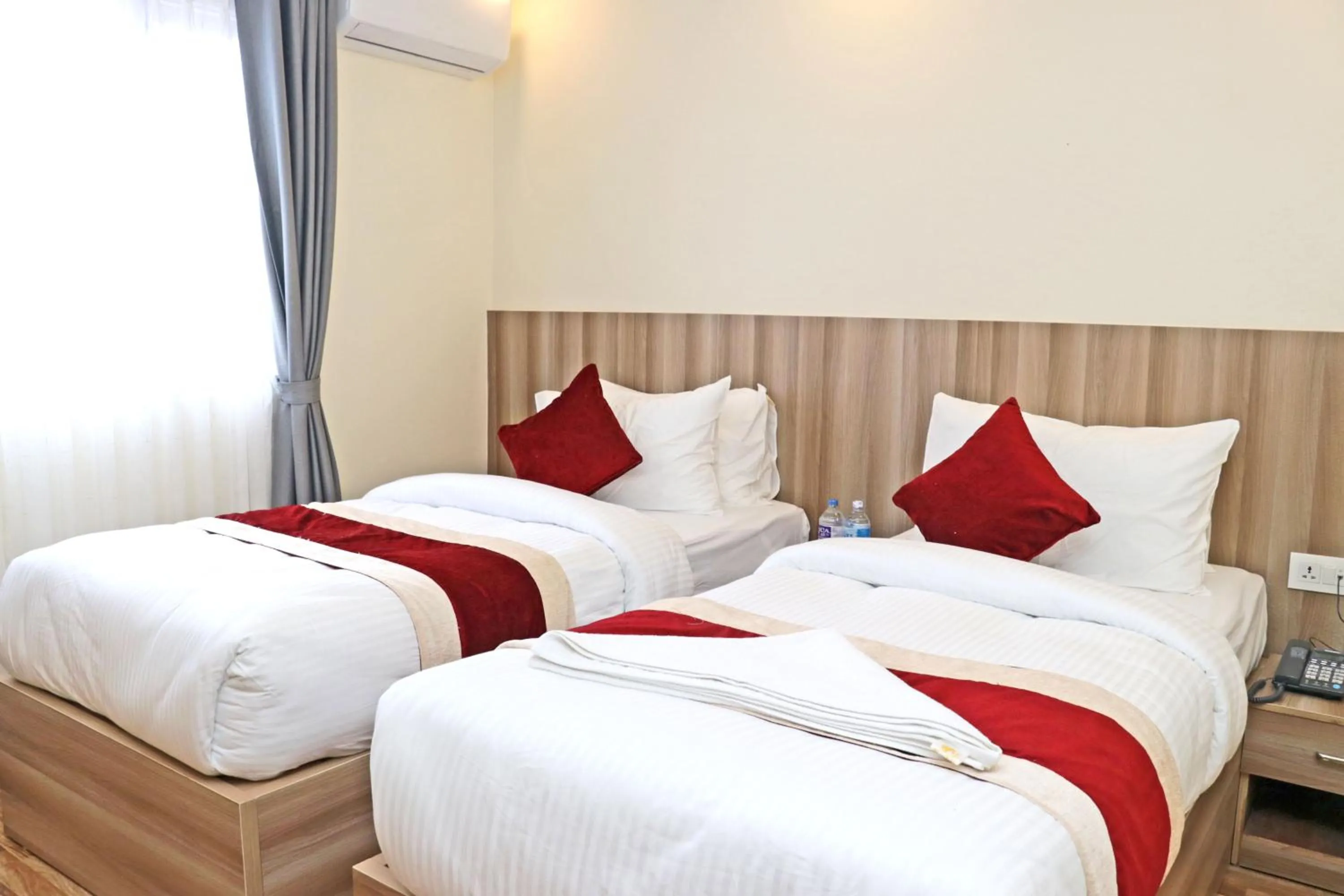 Bed in Hotel Royal Emperor