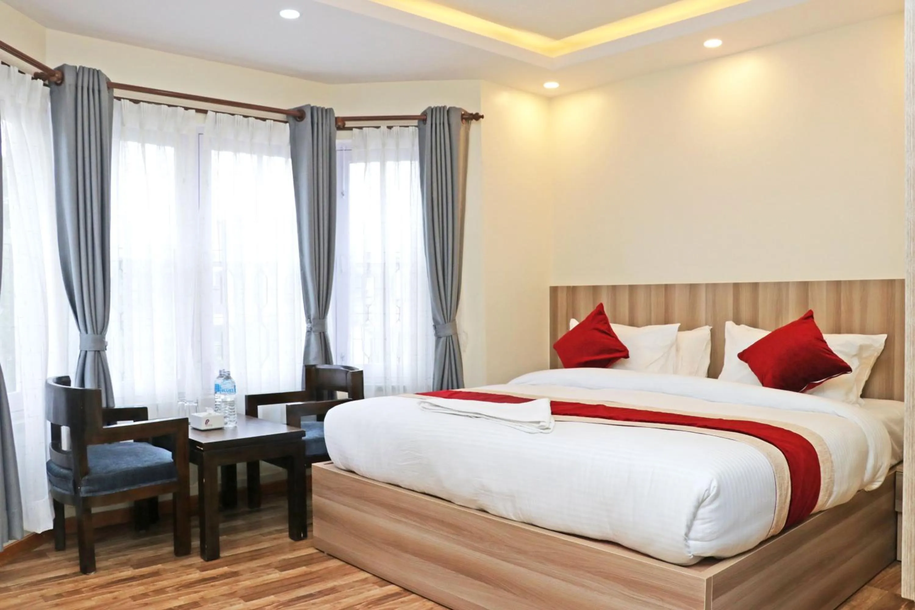 Bed in Hotel Royal Emperor