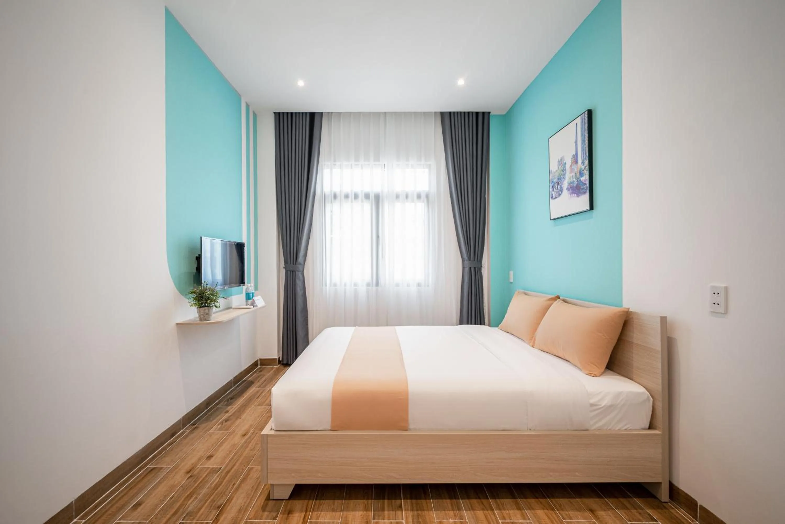 Bed in Cozrum Homes - Cozytel Residence