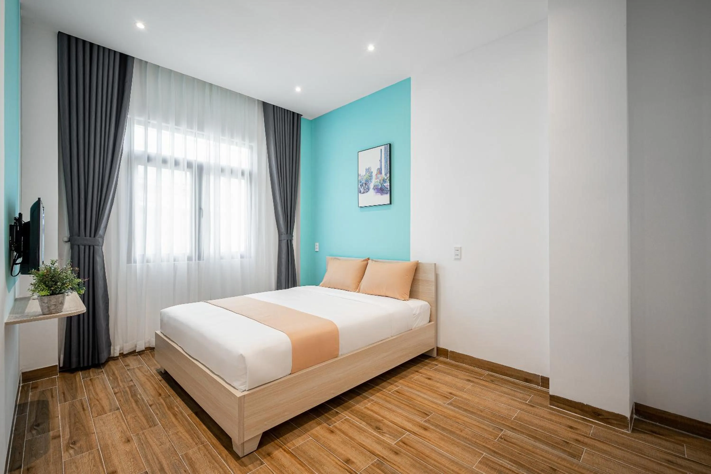 Bed in Cozrum Homes - Cozytel Residence