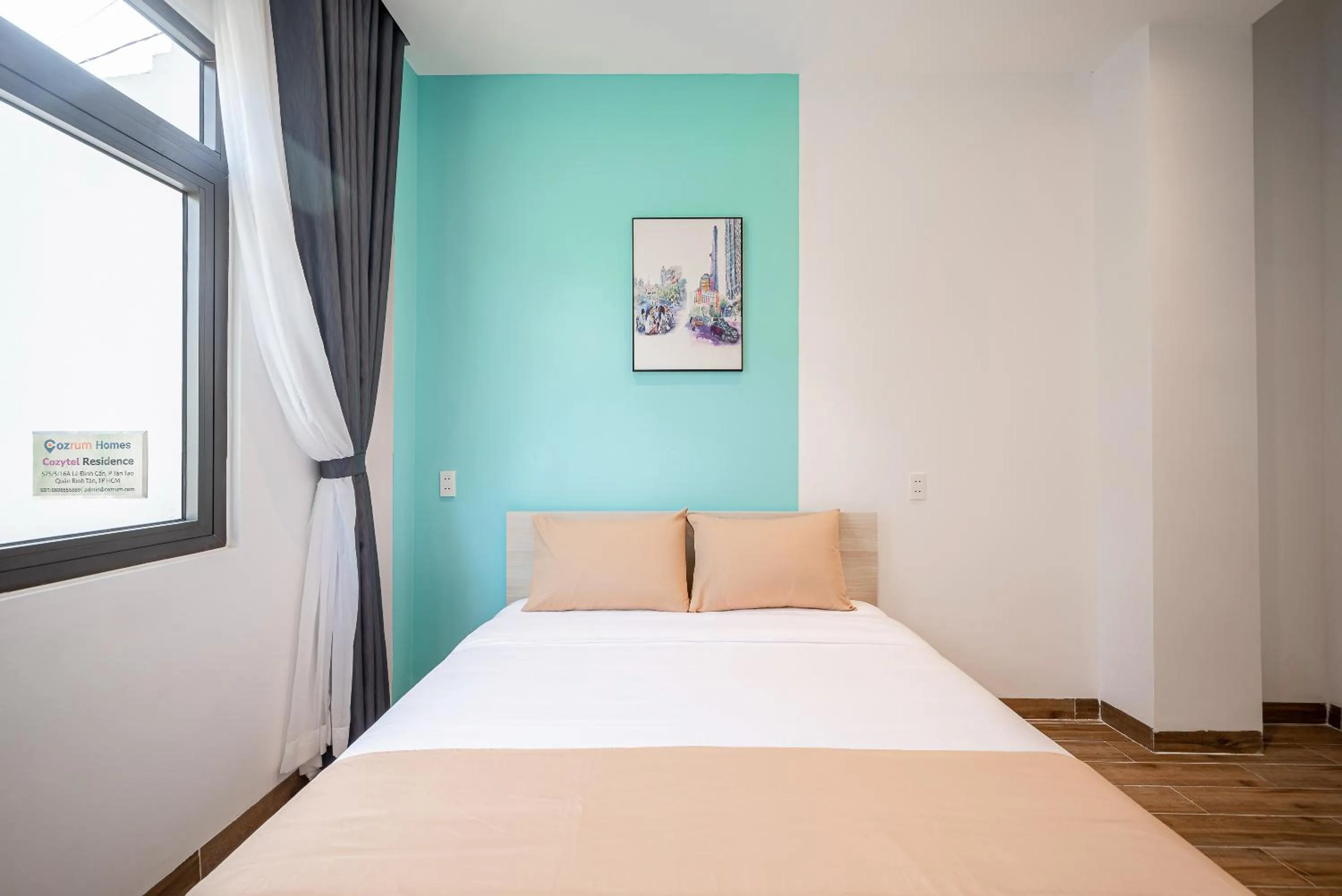 Bed in Cozrum Homes - Cozytel Residence