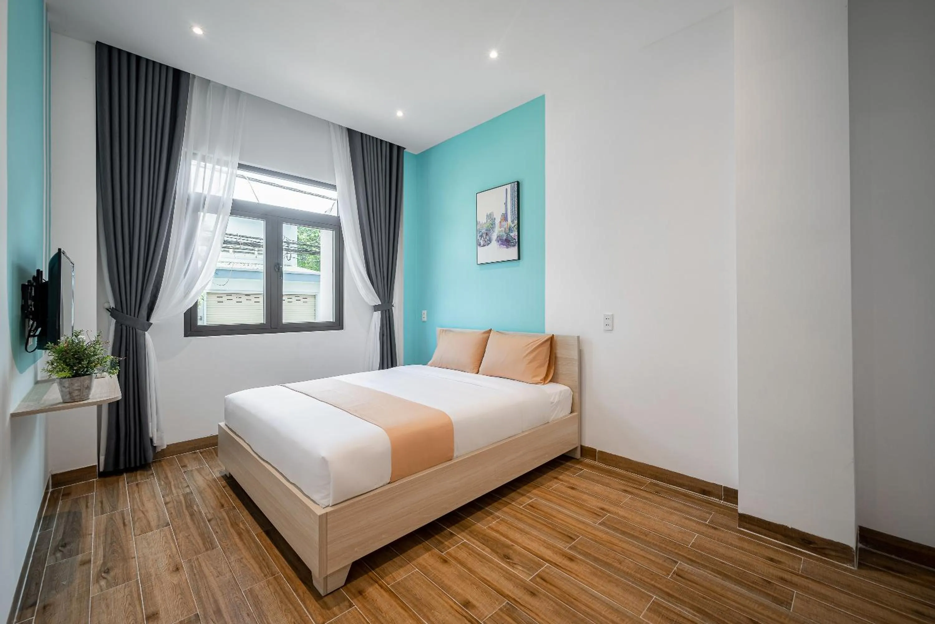 Bed in Cozrum Homes - Cozytel Residence