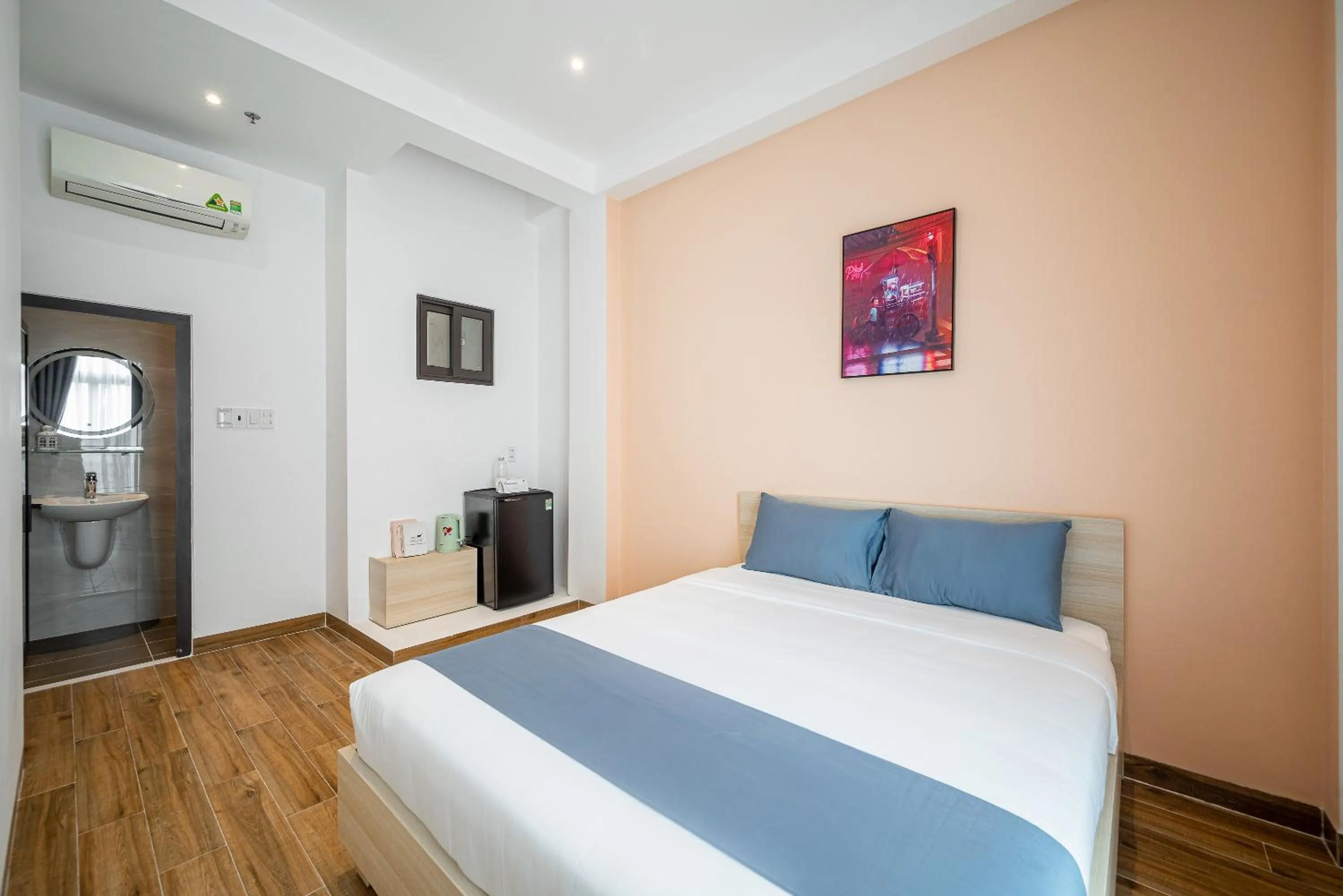 Bed in Cozrum Homes - Cozytel Residence