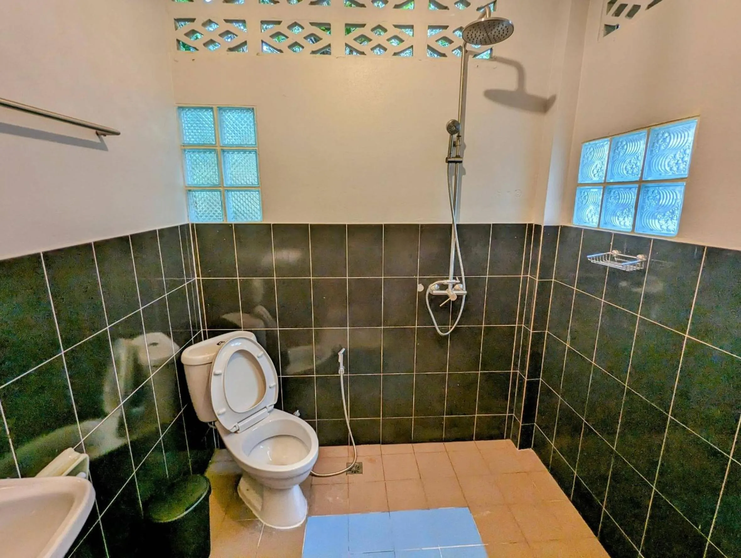 Shower in Ziggy Stardust