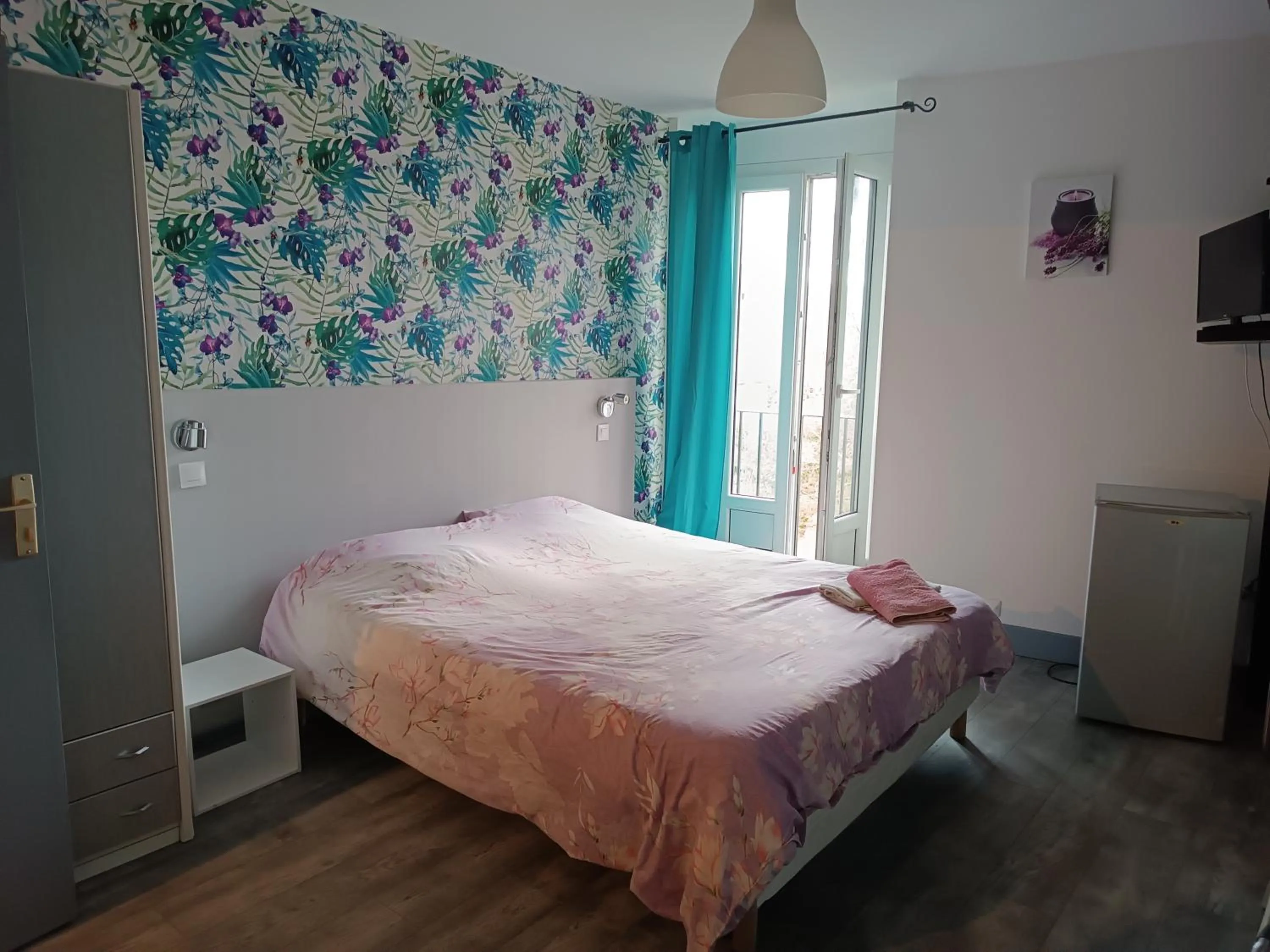 Bed in L'orée des 3 Rivières