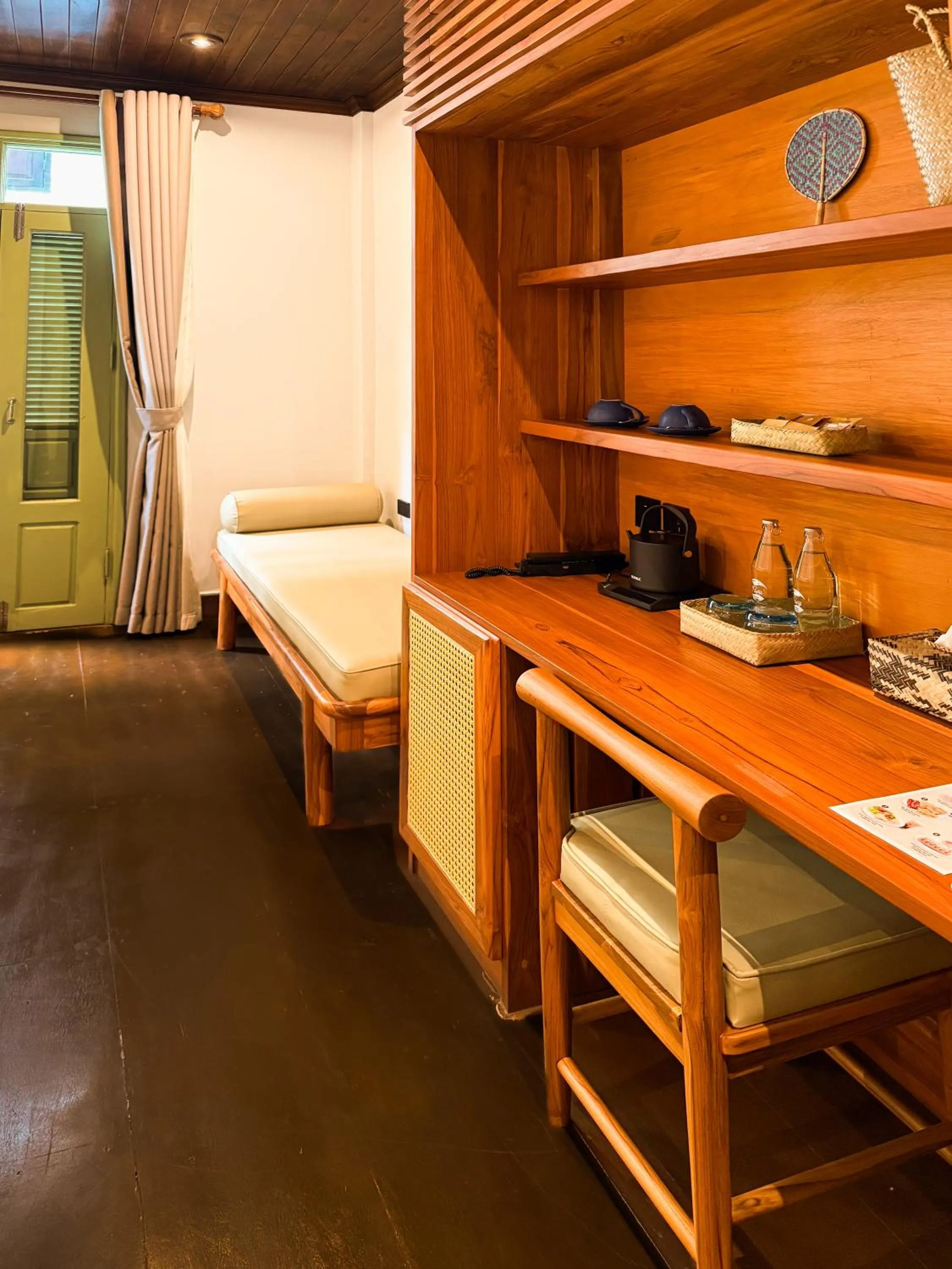 Decorative detail, Bed in Nava Luang Prabang Hotel