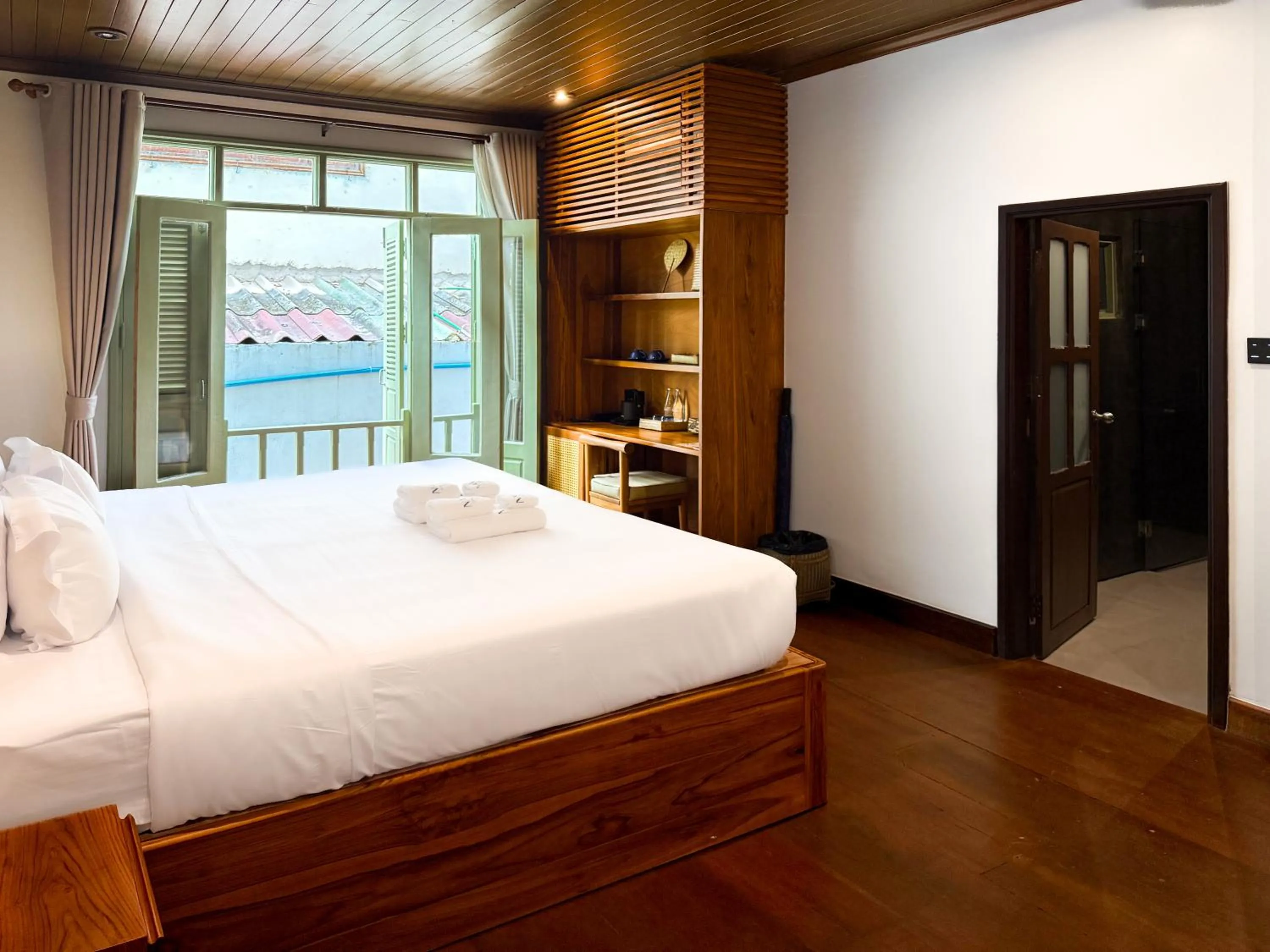 Bedroom, Bed in Nava Luang Prabang Hotel