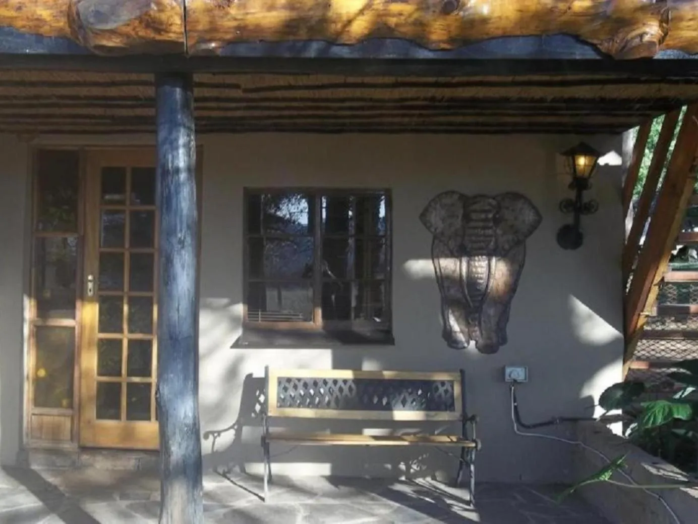 Balcony/Terrace in Emahlathini Guest Farm