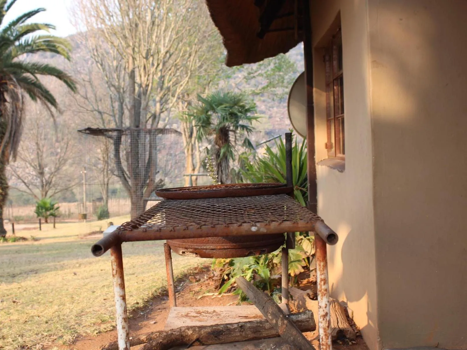 BBQ facilities in Emahlathini Guest Farm