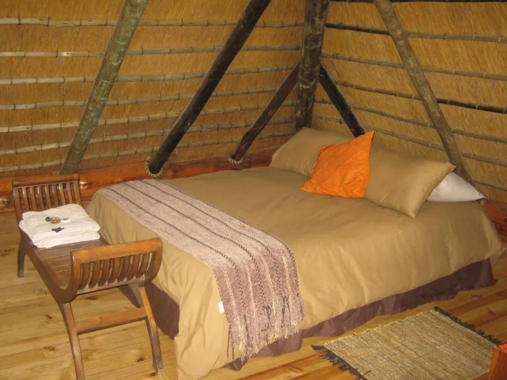 Bed in Emahlathini Guest Farm