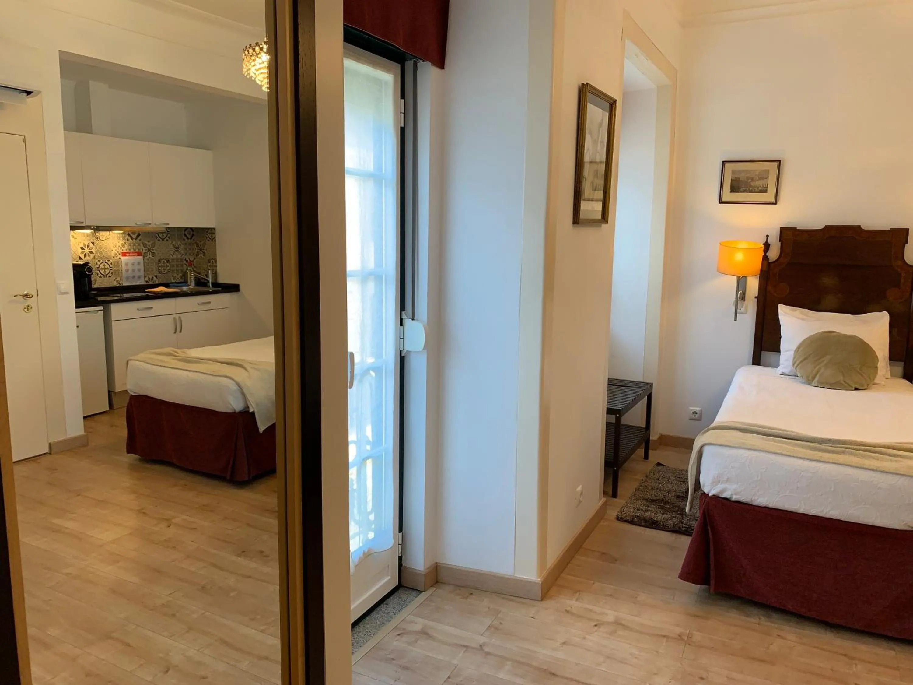 Decorative detail, Bed in Discovery Apartment Estrela