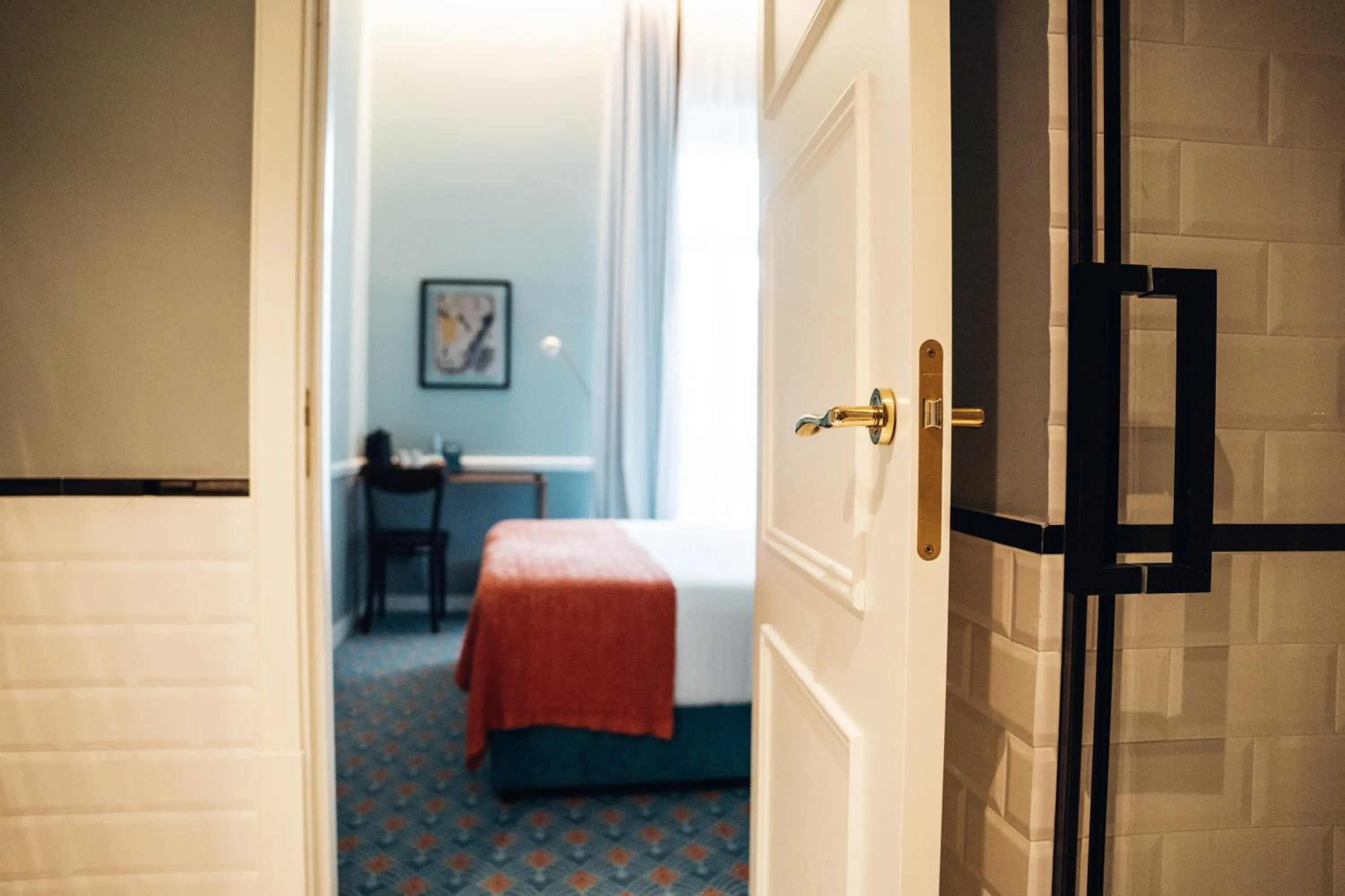 Bed in GRANDE HOTEL PARIS by STAY HOTELS