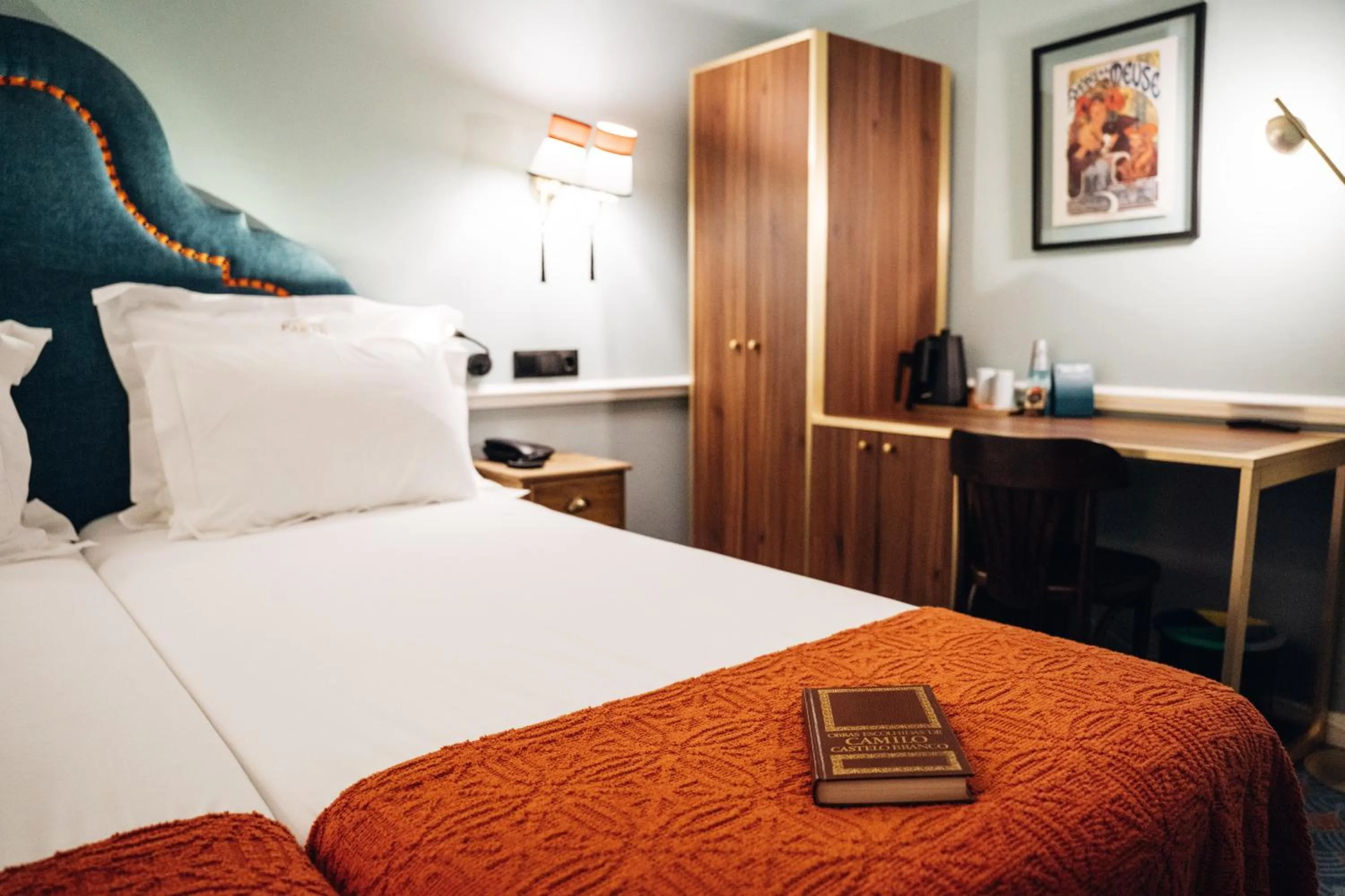 Bed in GRANDE HOTEL PARIS by STAY HOTELS