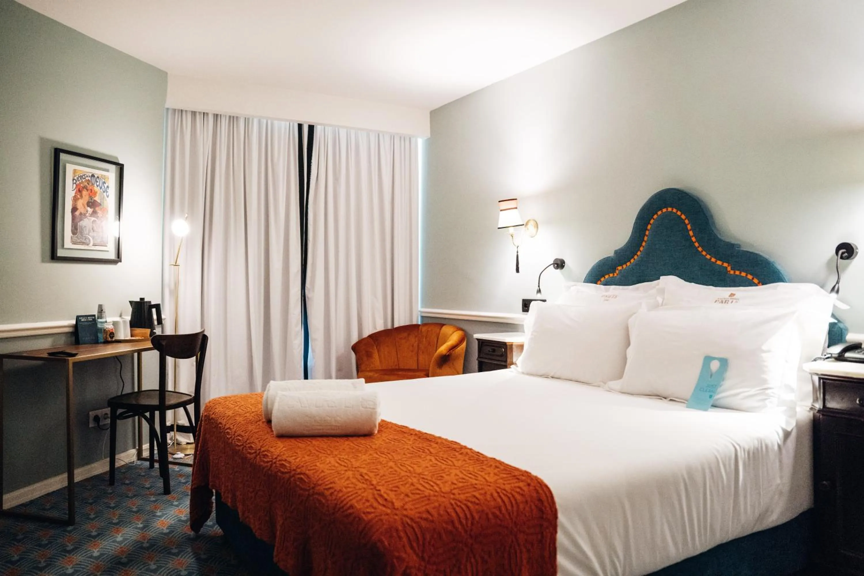 Bed in GRANDE HOTEL PARIS by STAY HOTELS