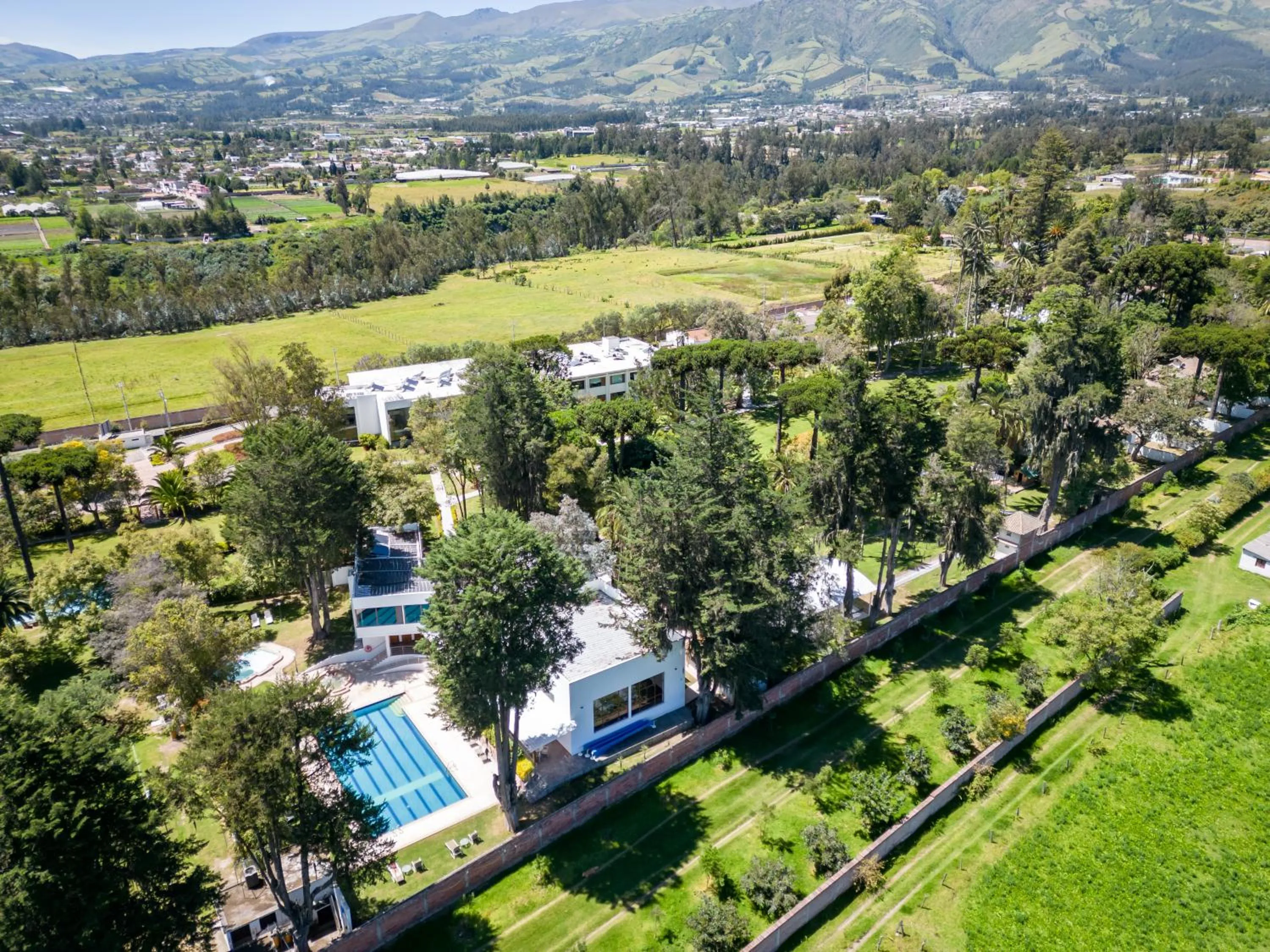 Bird's eye view in San Jose de Puembo Quito Airport, an Ascend Collection Hotel