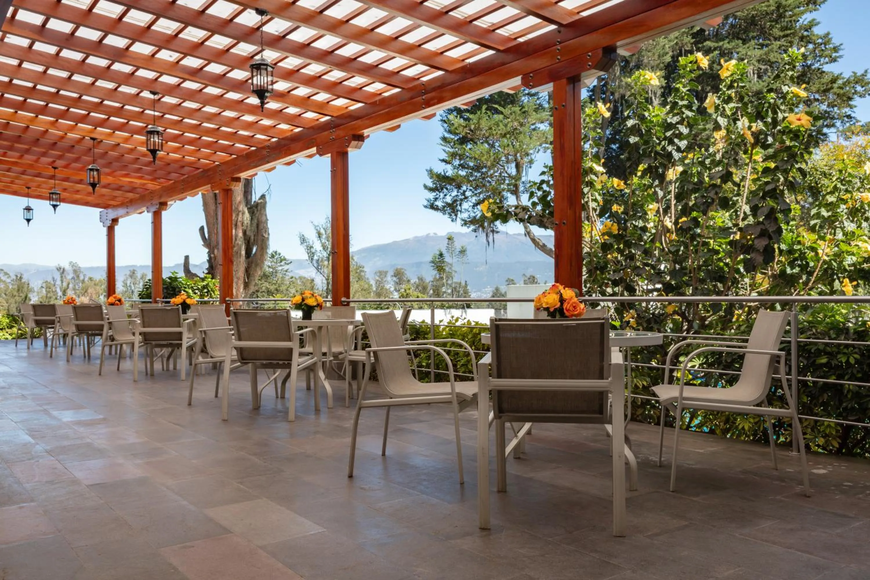 Patio in San Jose de Puembo Quito Airport, an Ascend Collection Hotel