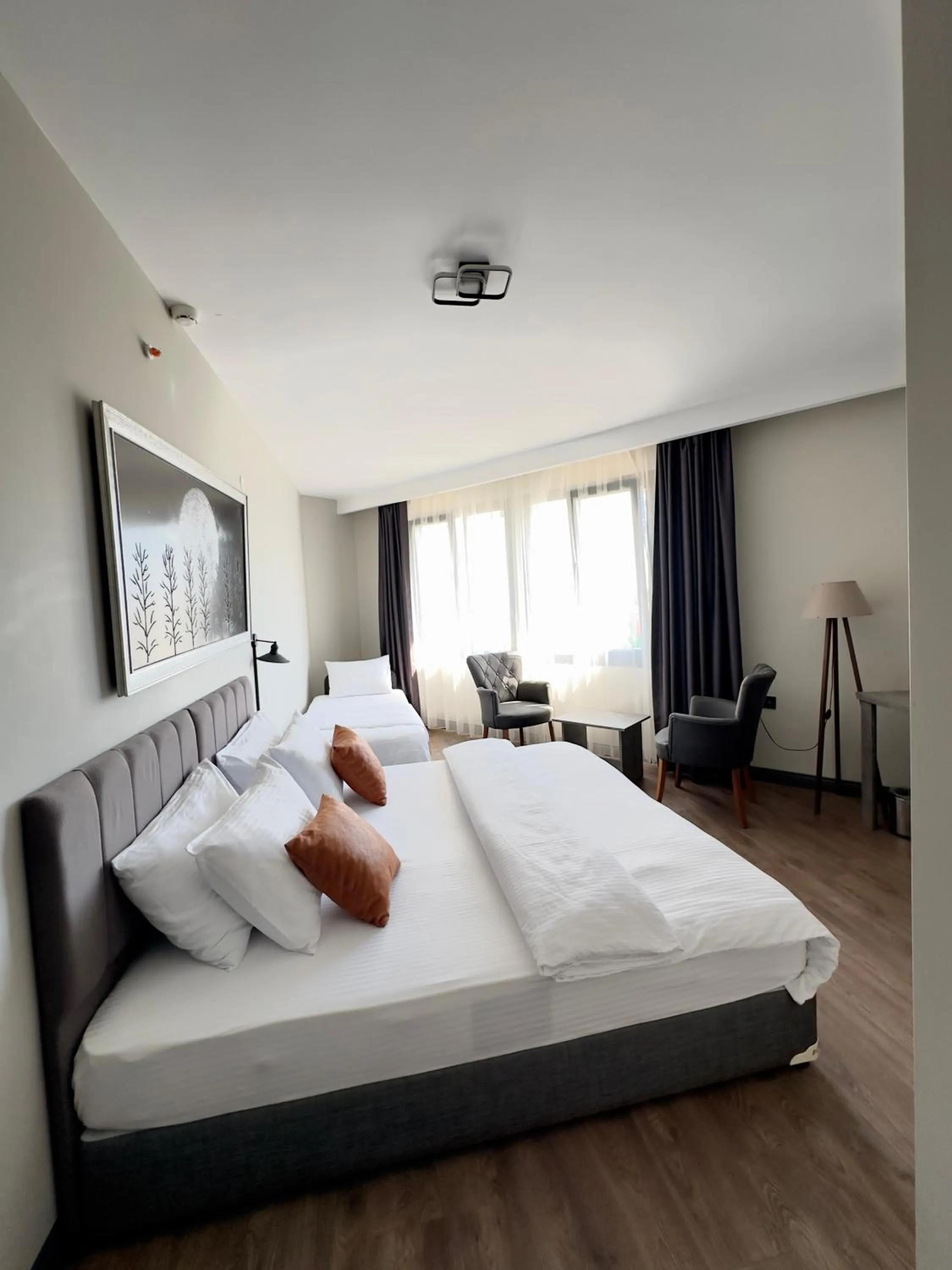 Photo of the whole room, Bed in Grand royal hotel