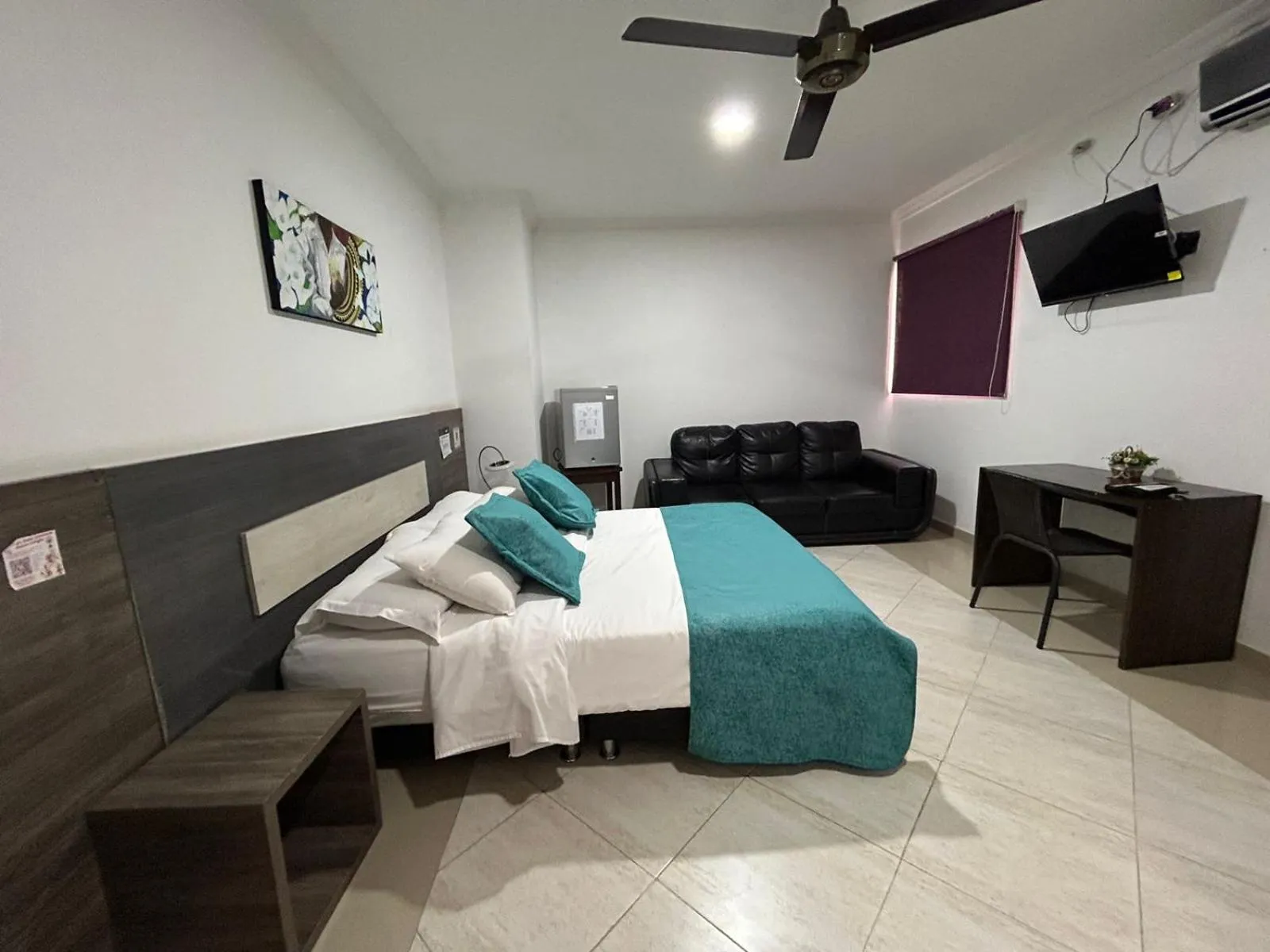 Bed in Hotel La Casa 1