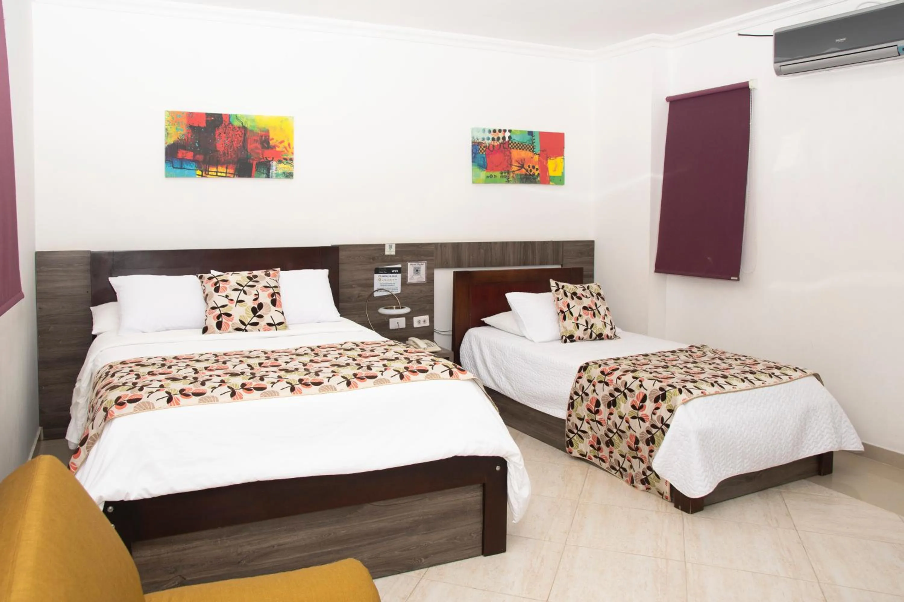 Bed in Hotel La Casa 1