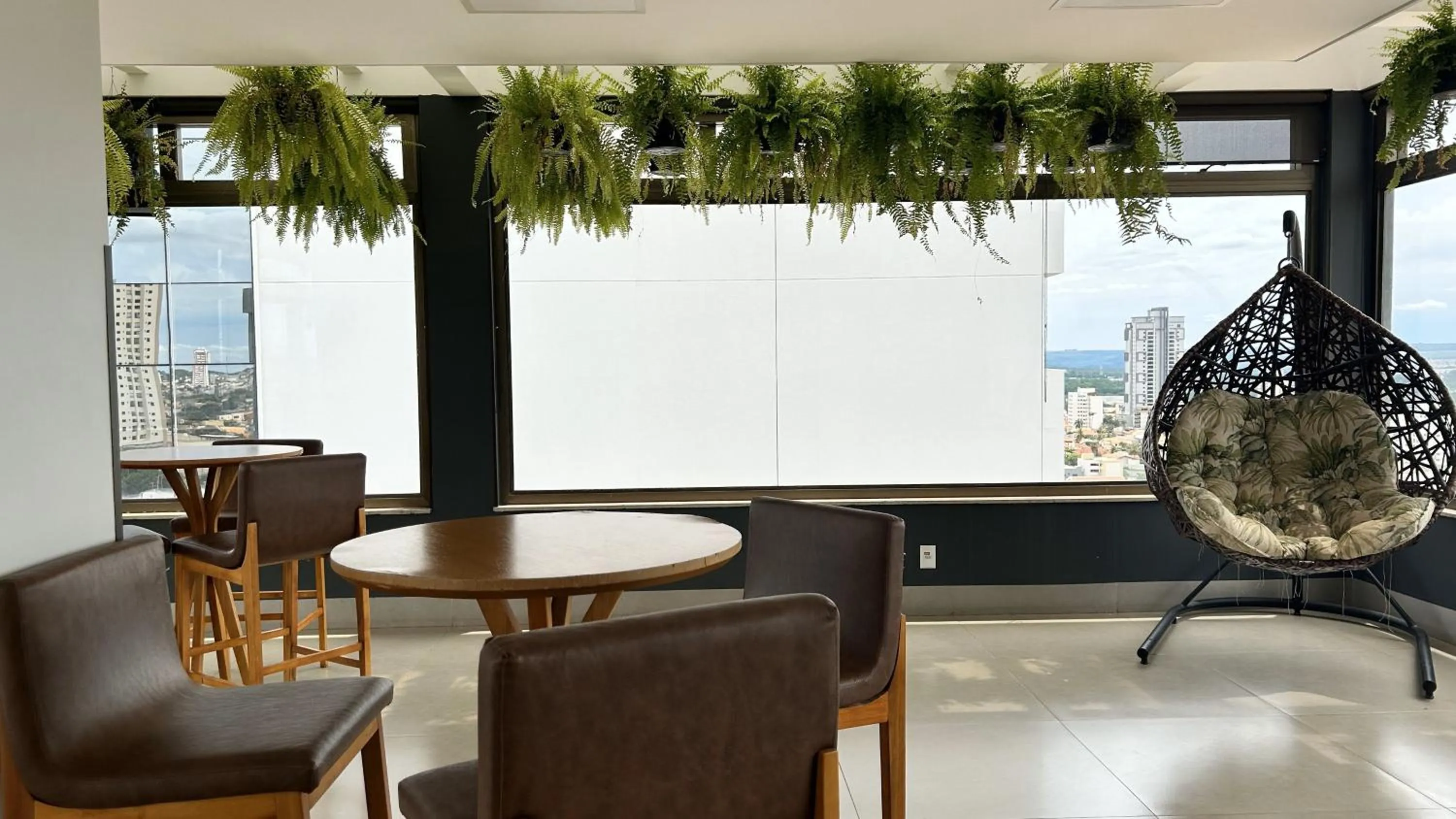 Seating area in Comfort Hotel & Suítes Rondonópolis