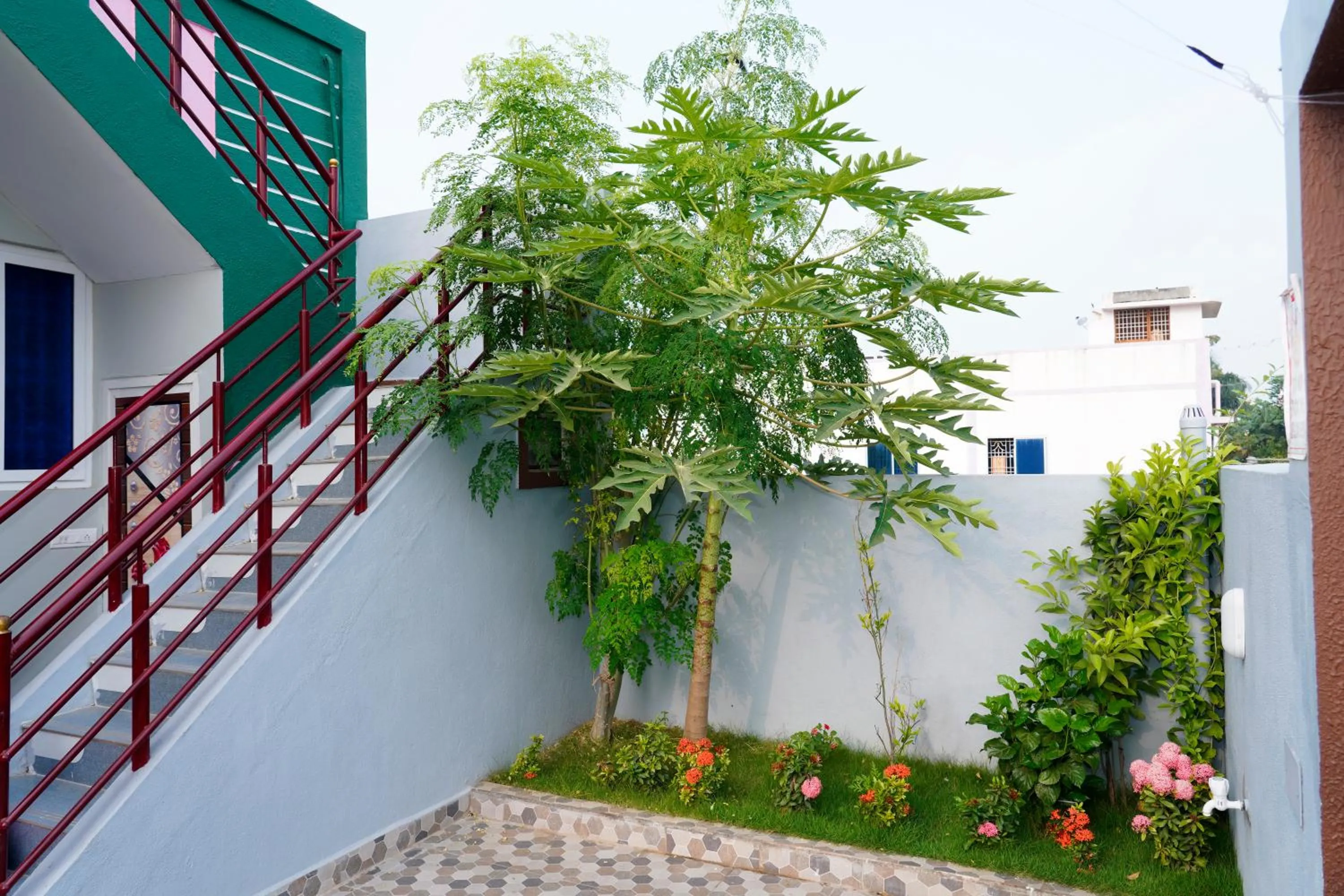 Garden in Sri Sakthi Residence