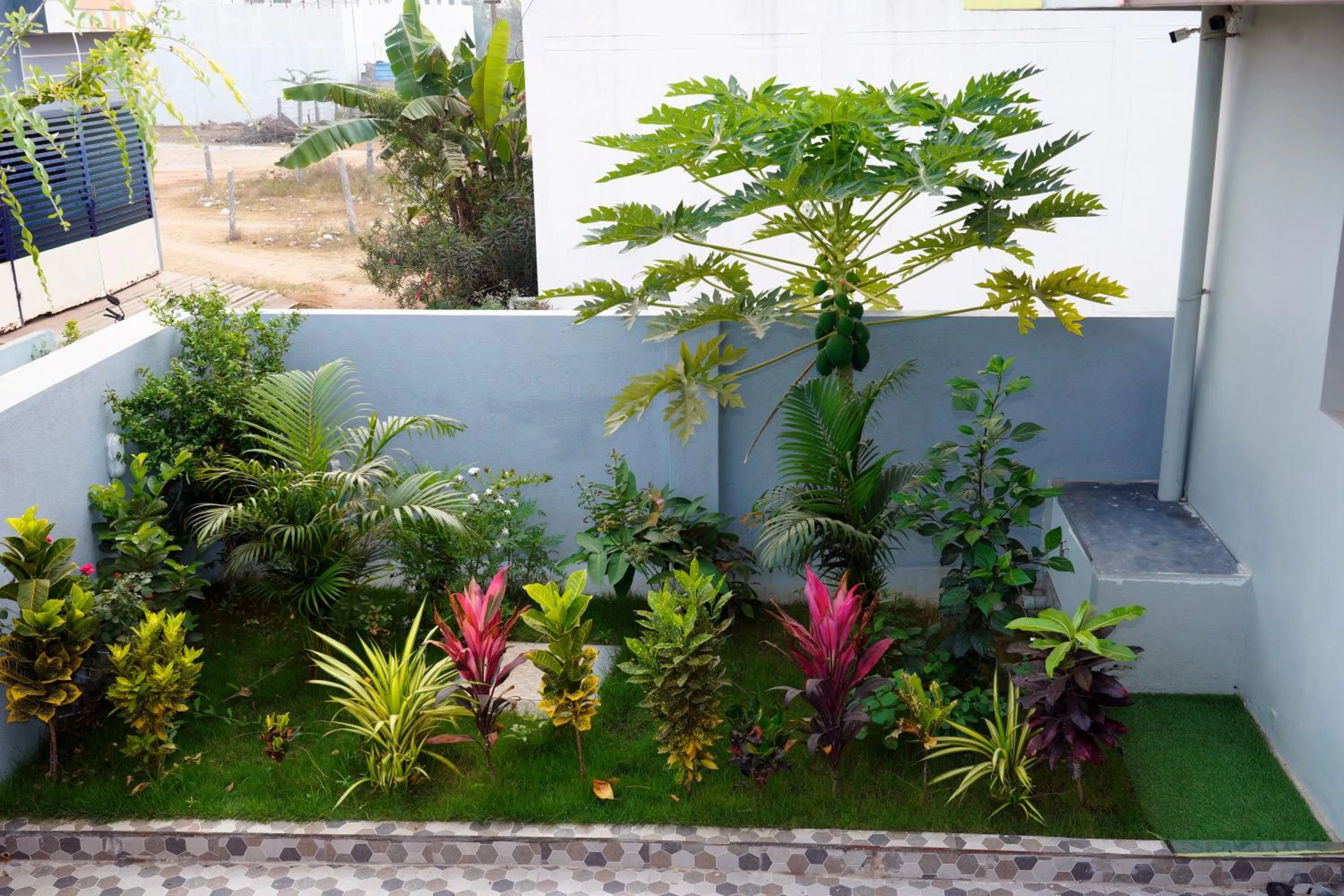 Garden in Sri Sakthi Residence