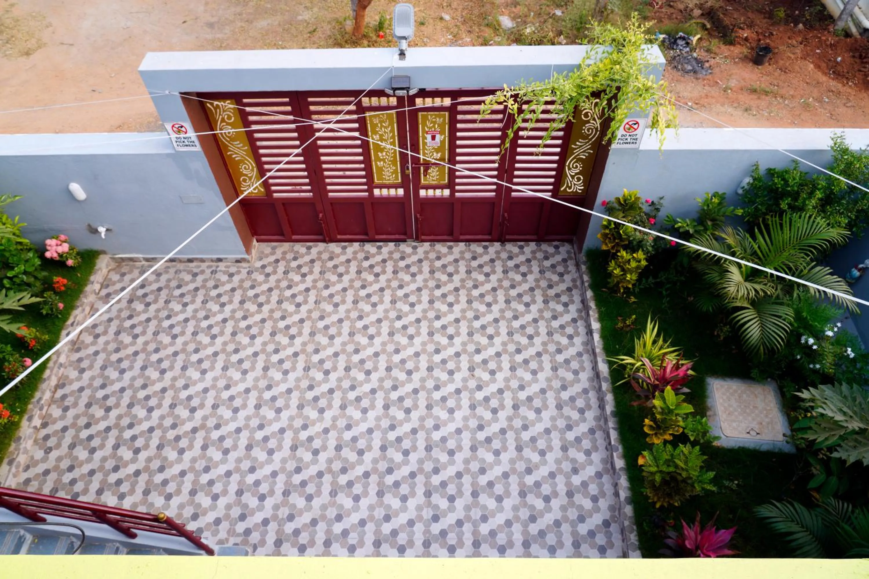 Garden in Sri Sakthi Residence