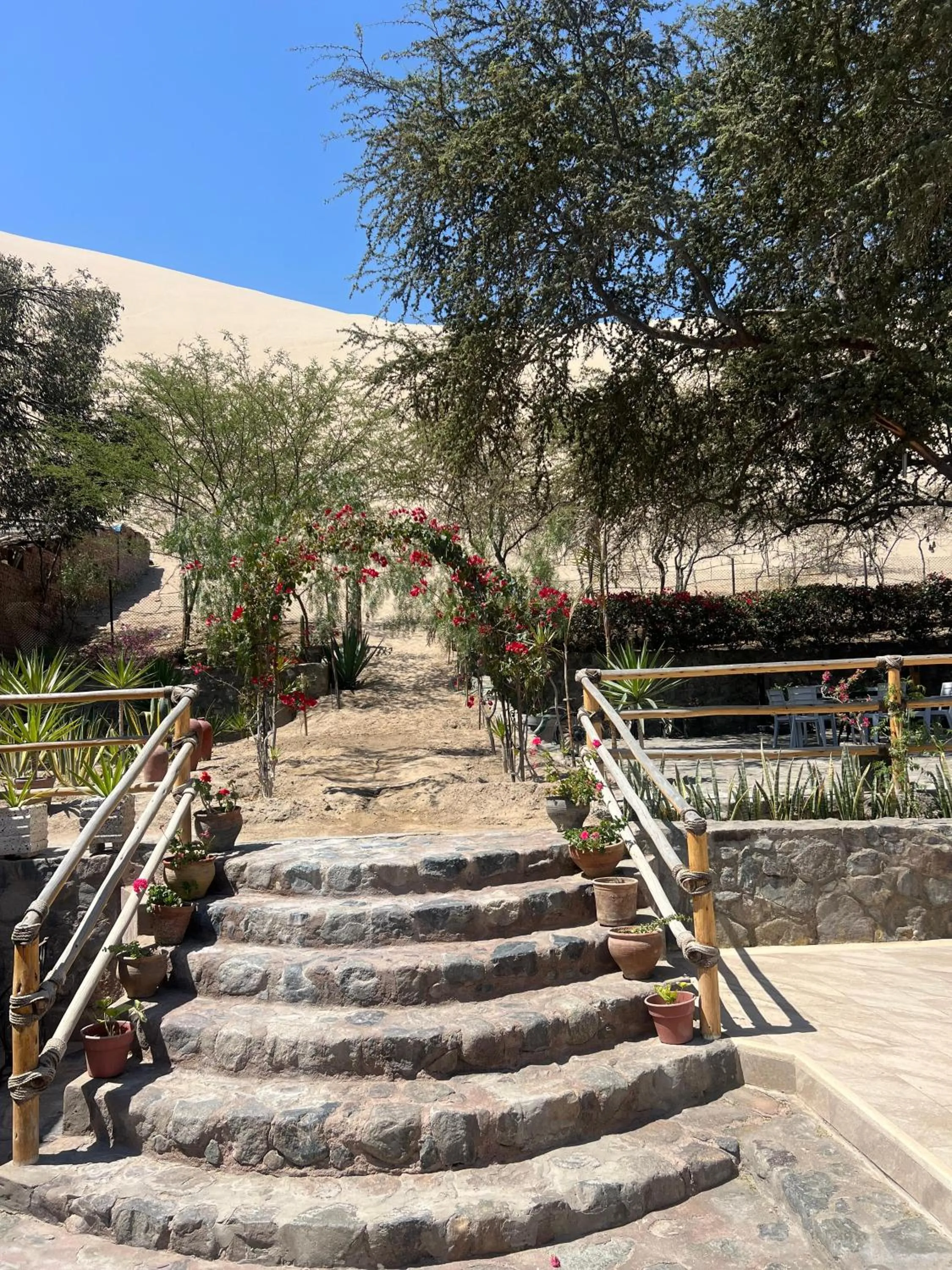 Sunset in Hotel El Huacachinero- Hotel Familiar