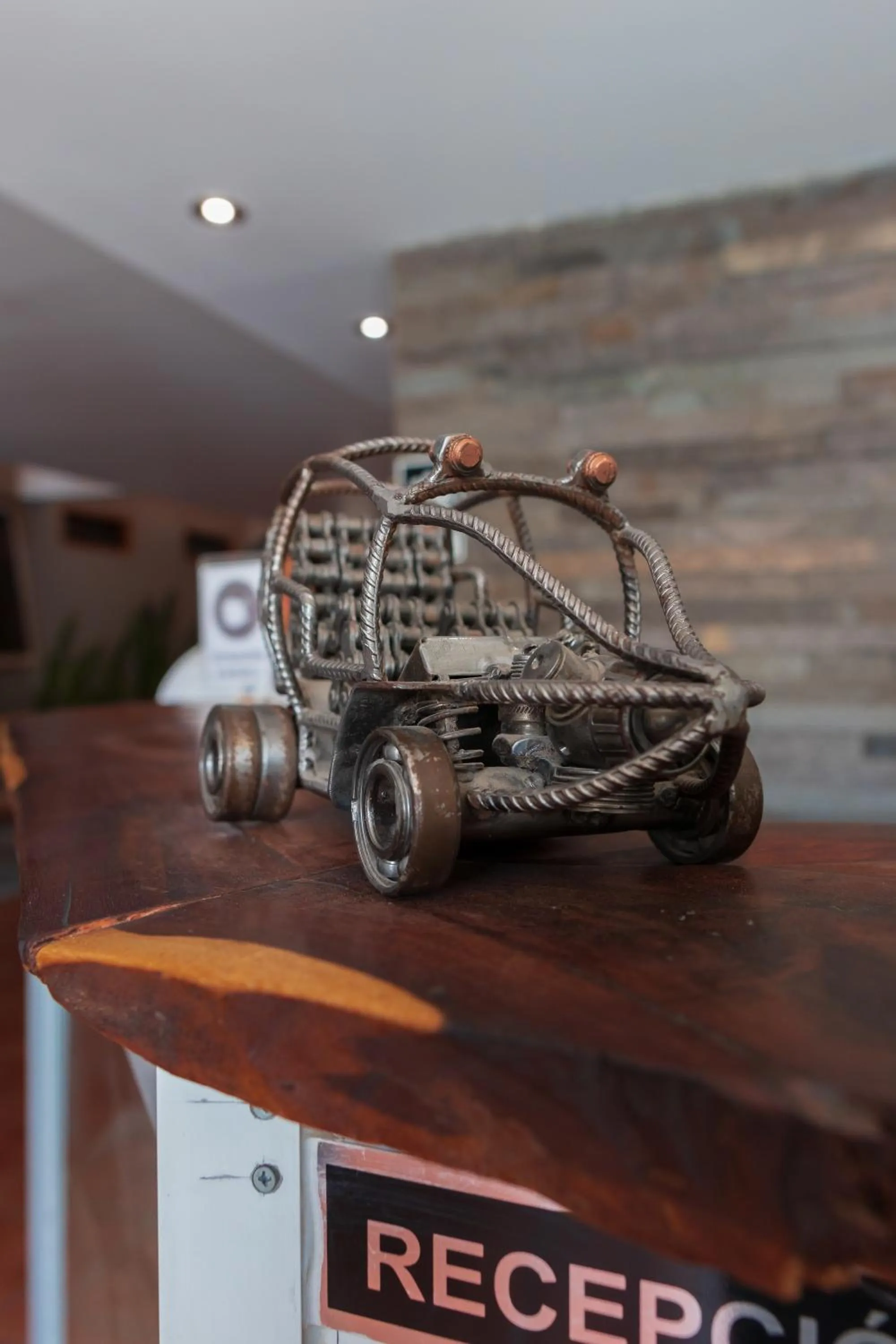 Lobby or reception in Hotel El Huacachinero- Hotel Familiar