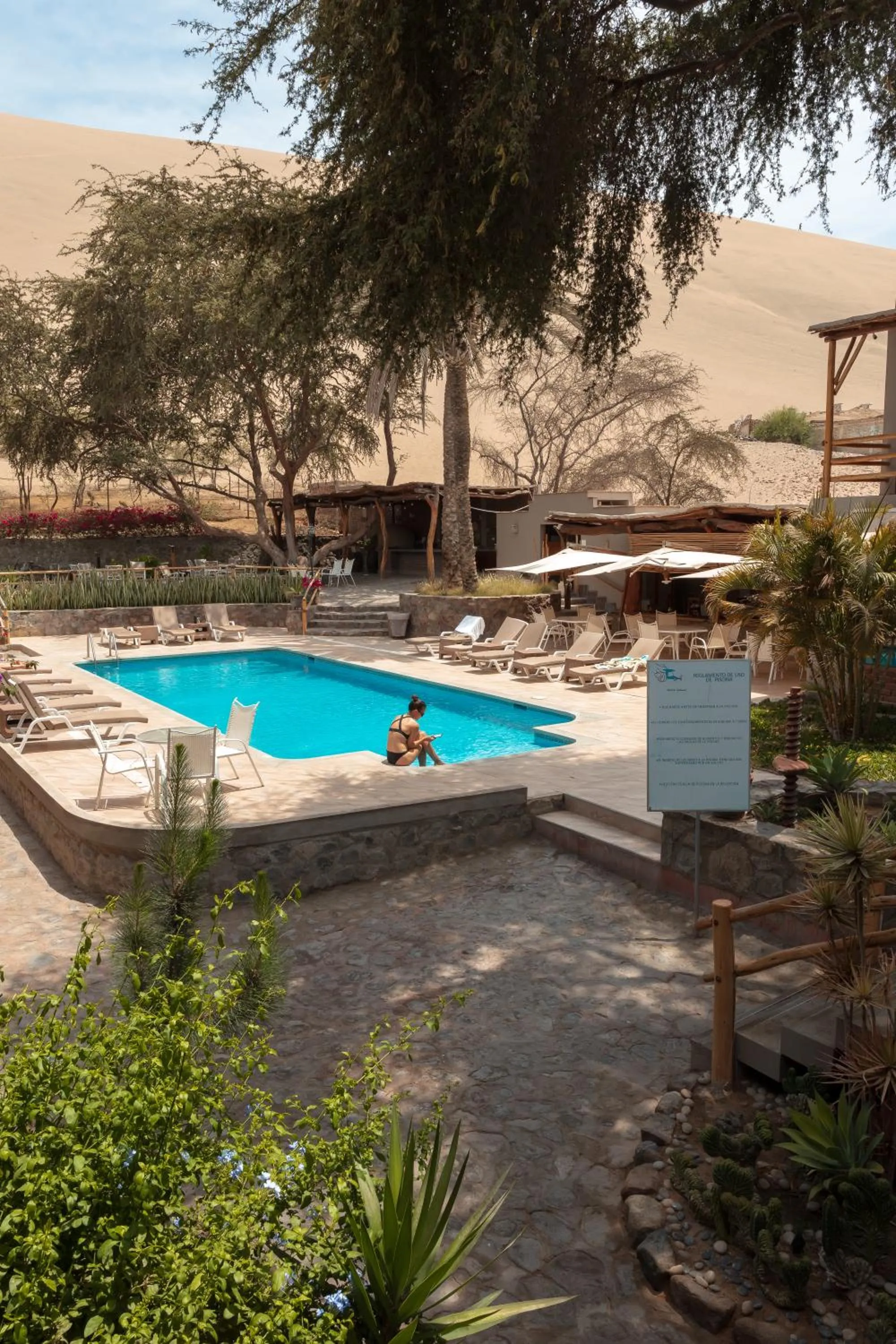 Natural landscape in Hotel El Huacachinero- Hotel Familiar