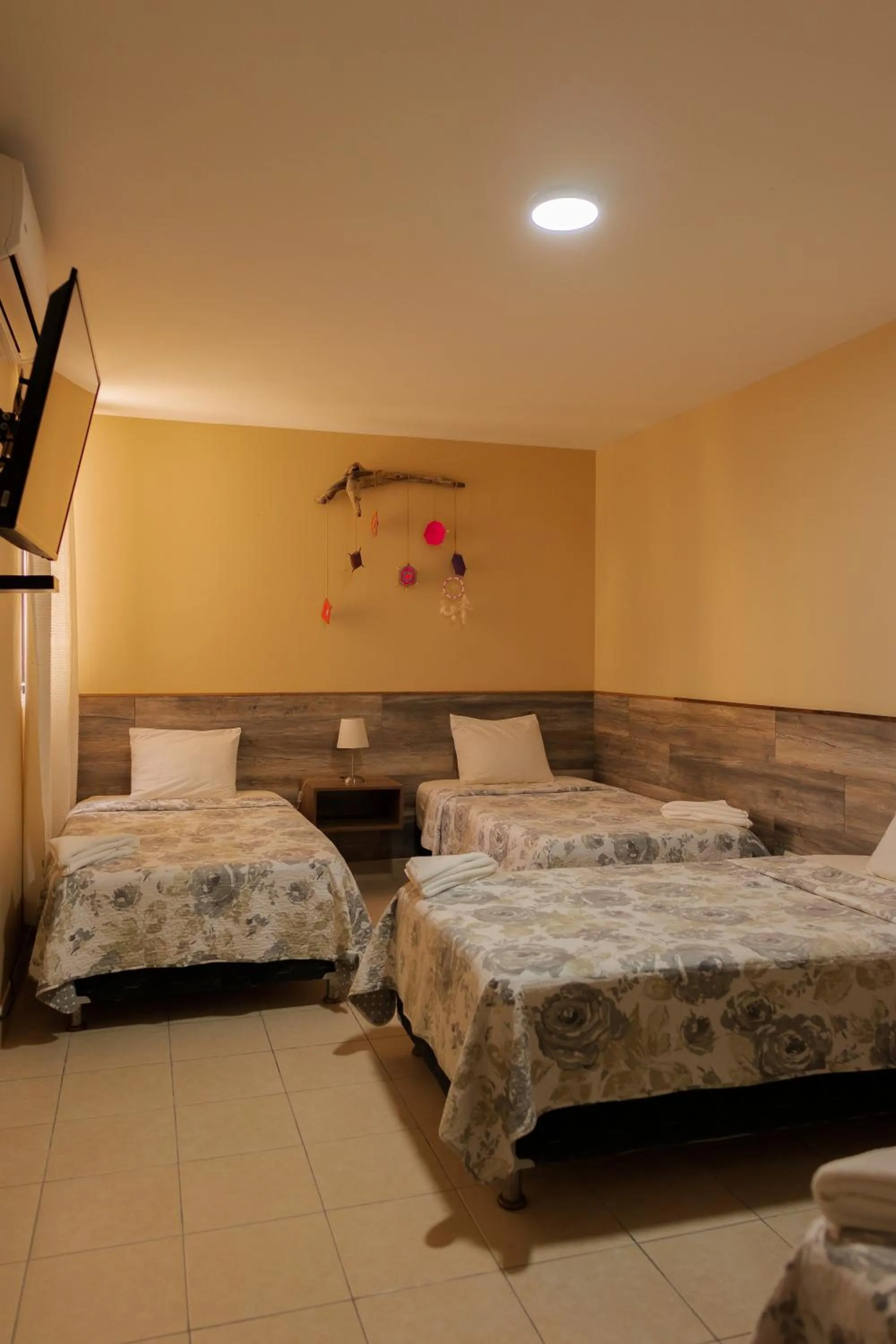 TV and multimedia, Bed in Hotel El Huacachinero- Hotel Familiar