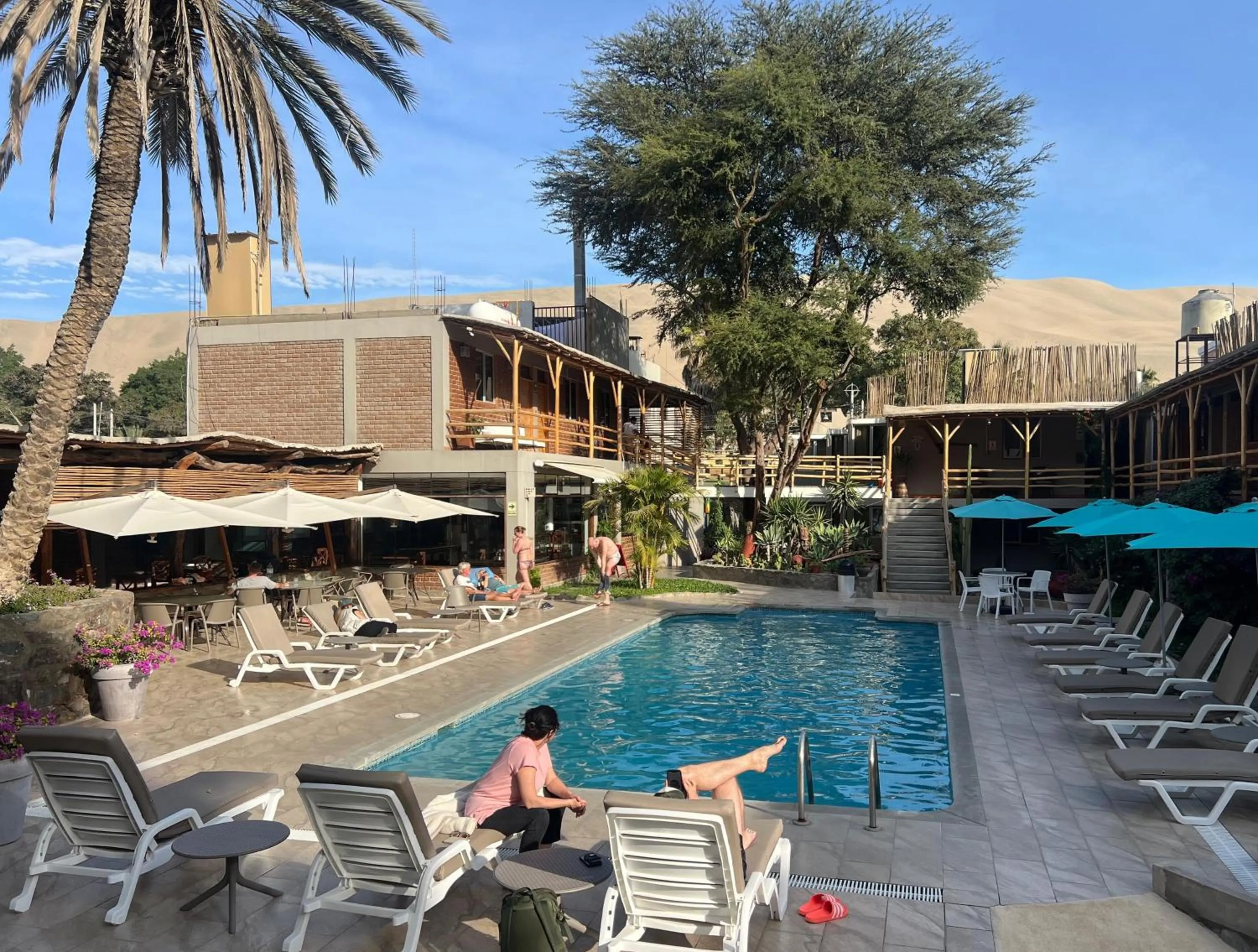 Swimming pool in Hotel El Huacachinero- Hotel Familiar