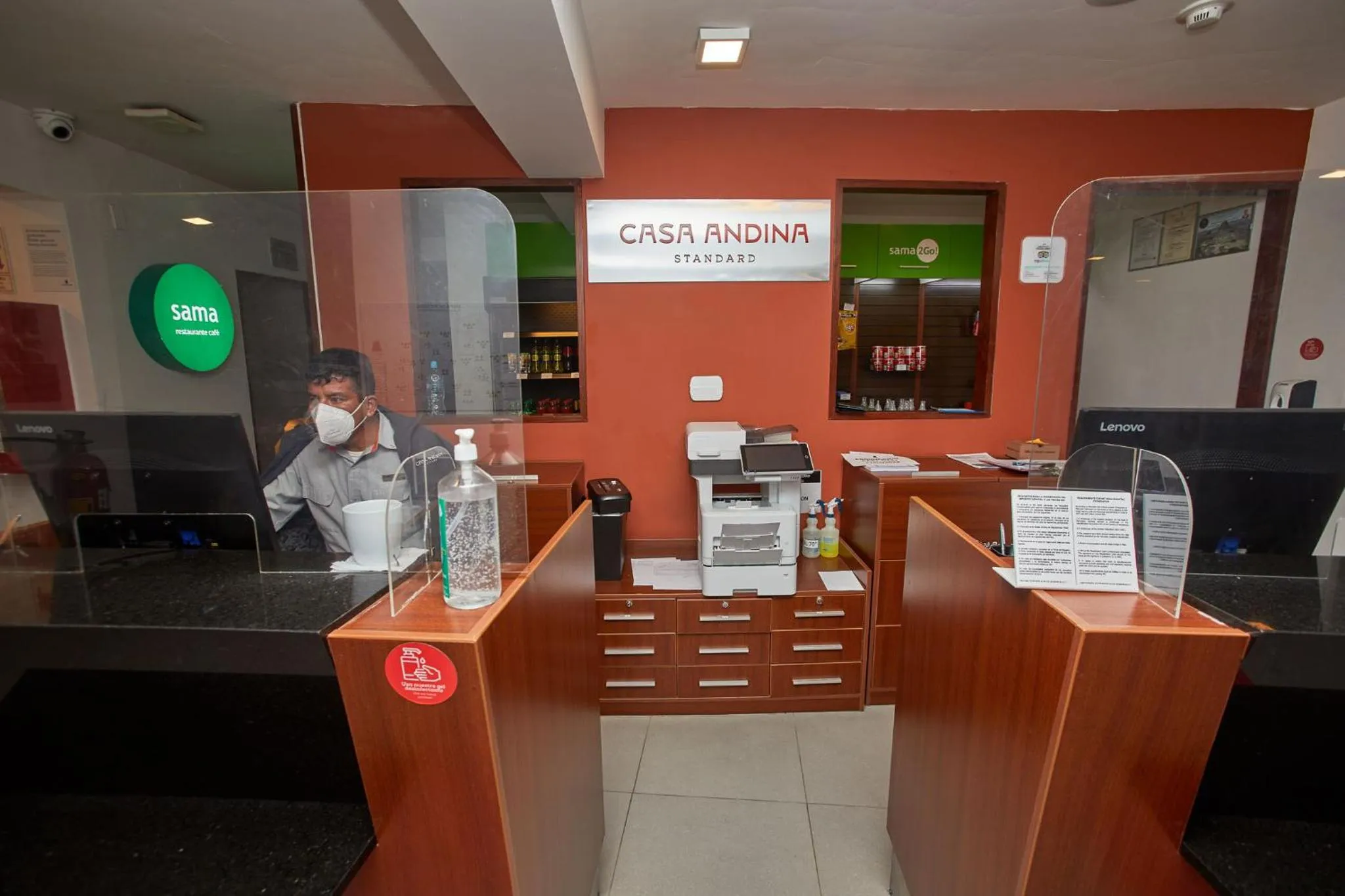Lobby or reception in Casa Andina Standard Machu Picchu