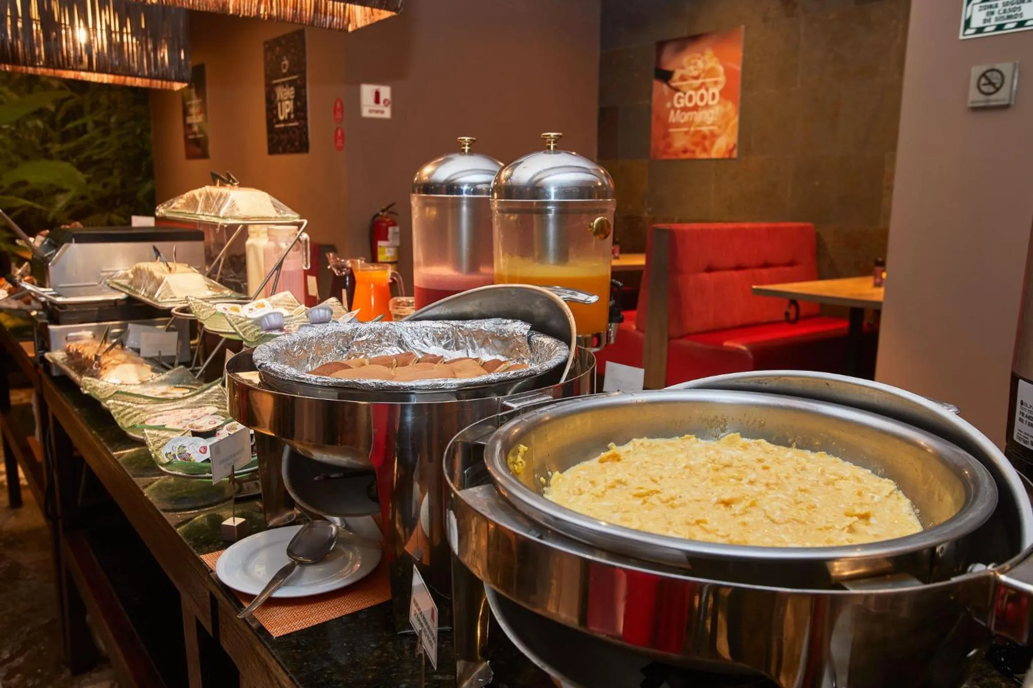 Buffet breakfast in Casa Andina Standard Machu Picchu