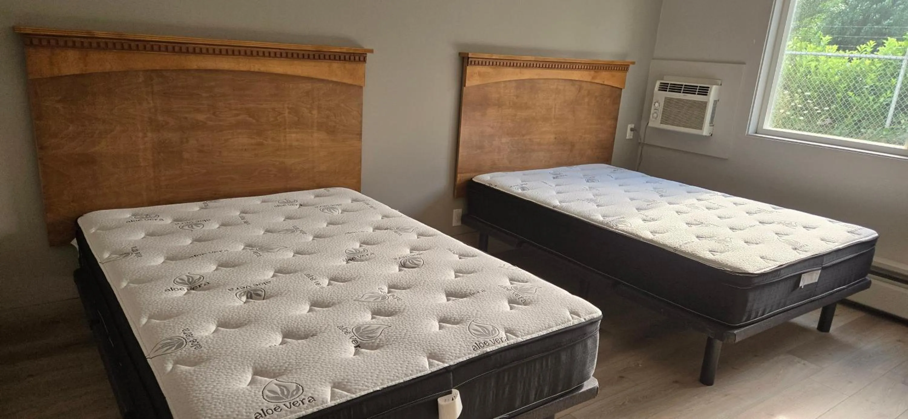 Bed in Ocean Marina Hotel