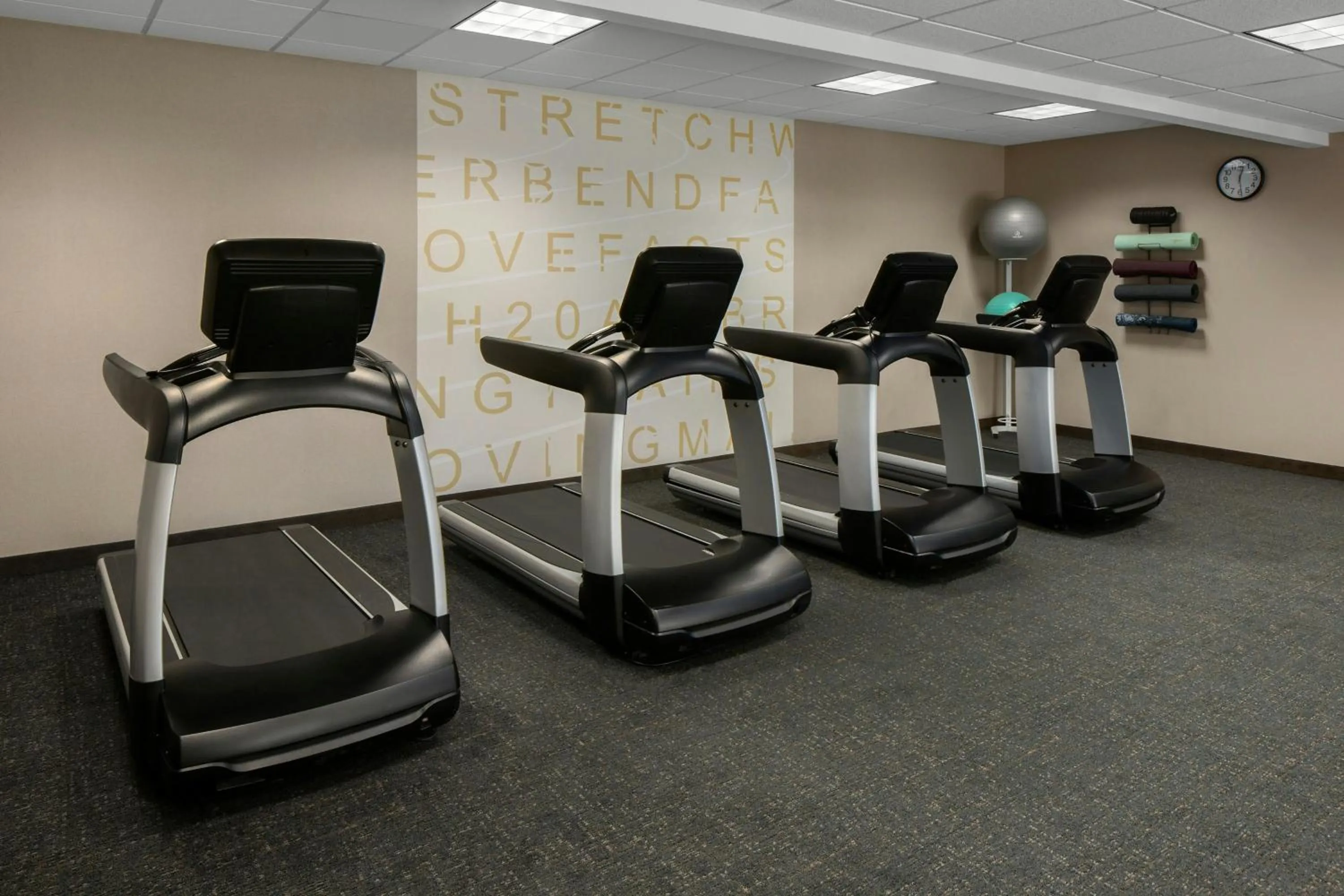 Fitness centre/facilities in Residence Inn by Marriott Pullman