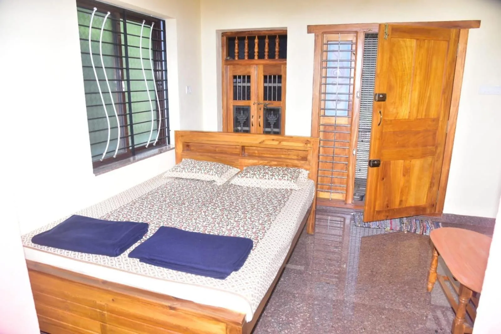 Bed in Devatha Homestay, Guest House, Hotel,Dharmasthala-2