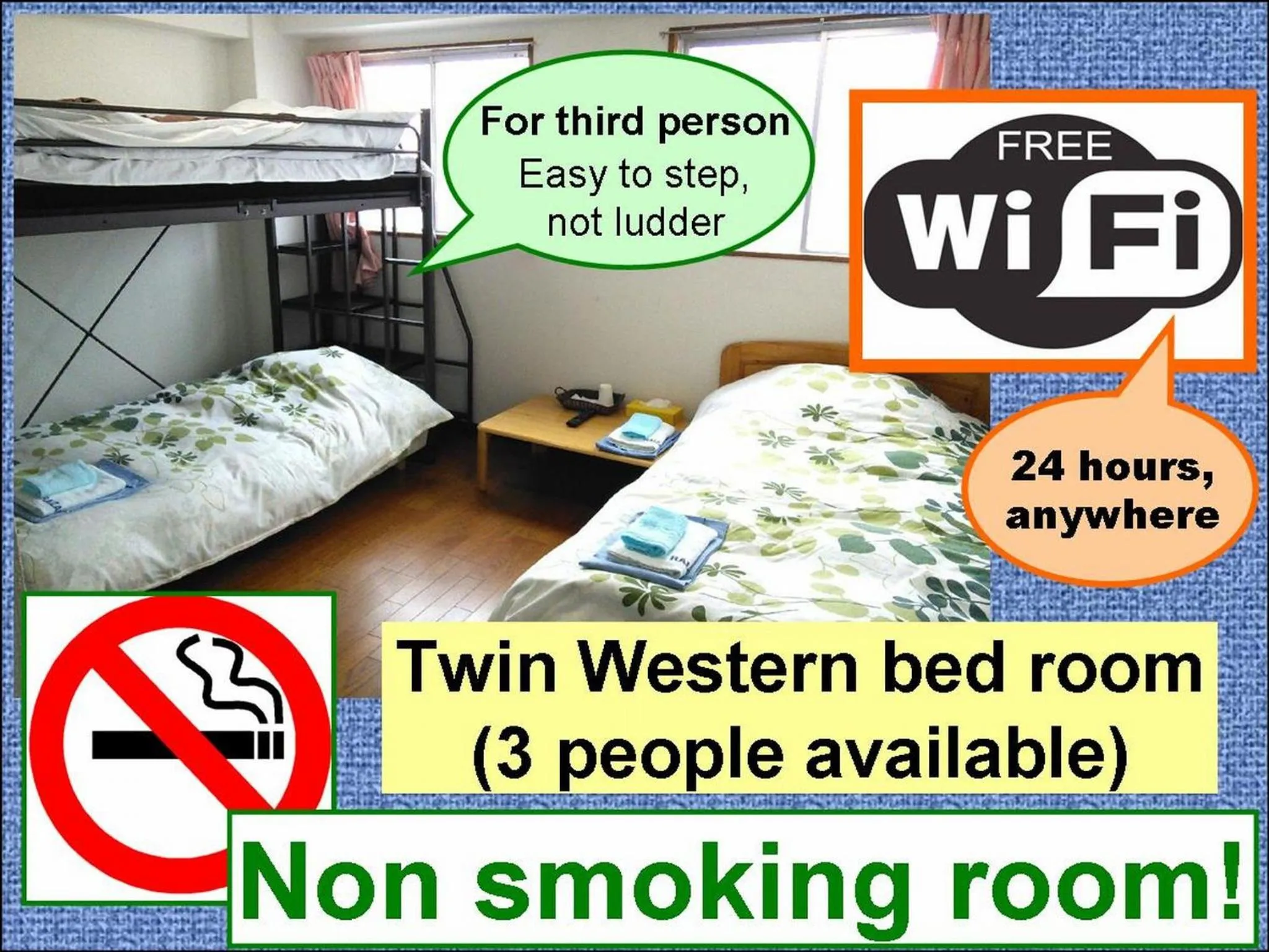 Bedroom in Hotel Raizan North